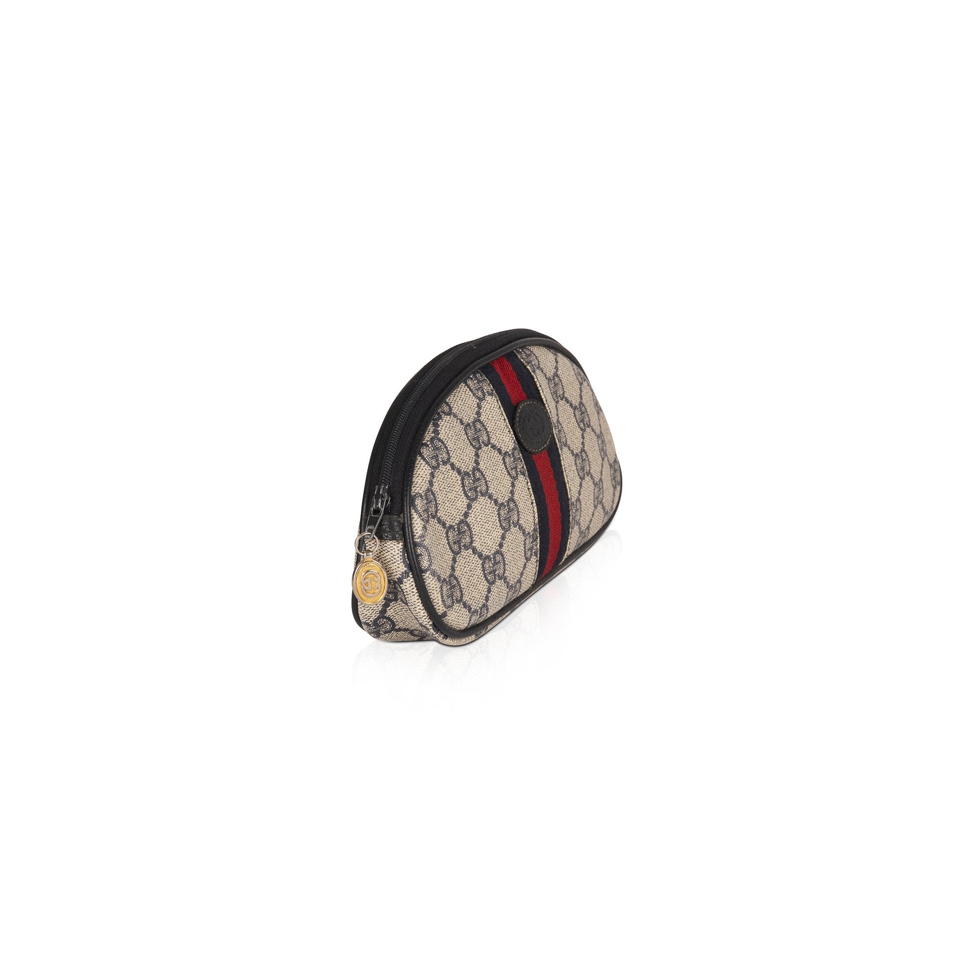 Gucci Vintage GG Plus Web Pouch