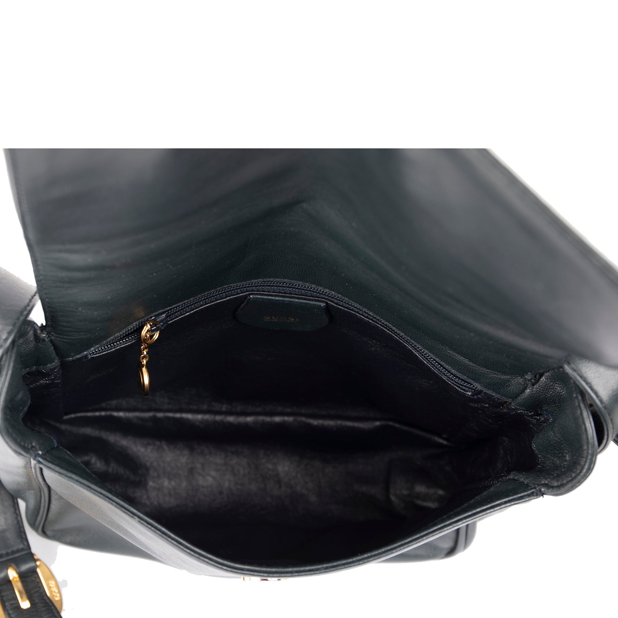 Gucci Vintage Leather Crossbody Bag