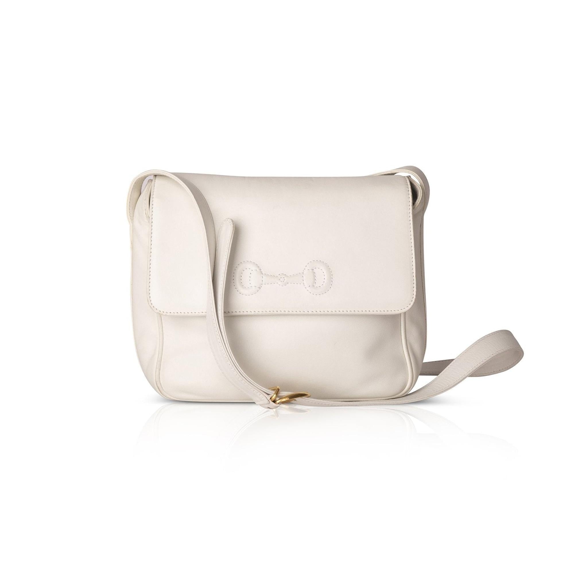 Gucci Vintage Leather Crossbody Bag