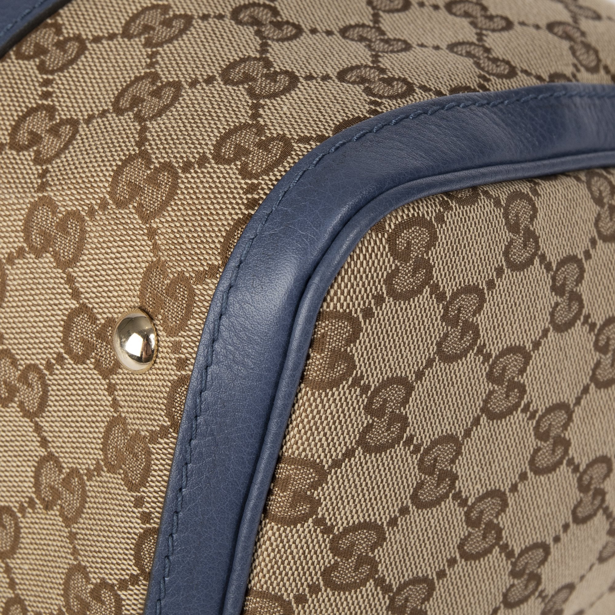 Gucci Vintage Web Original GG Boston Bag