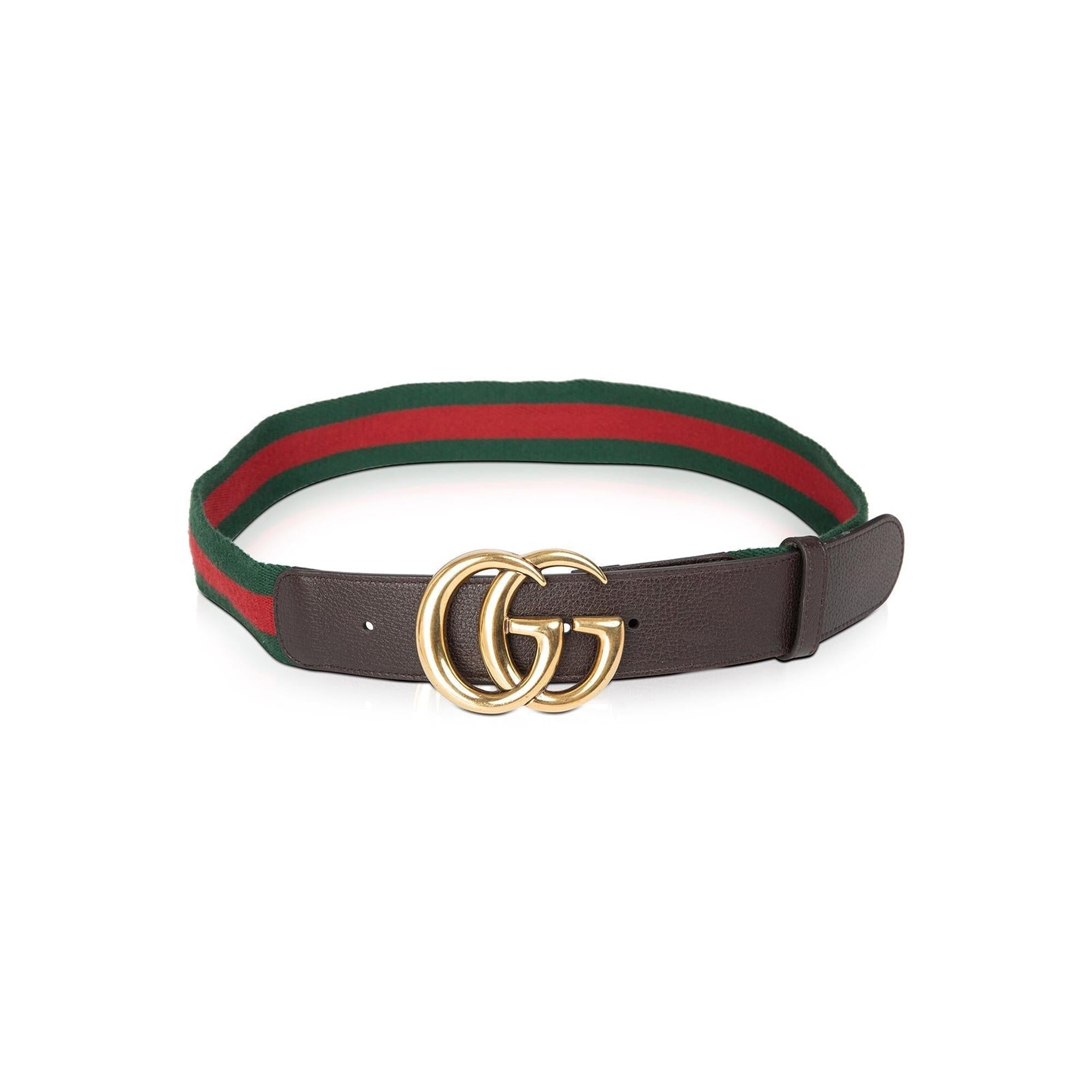 Gucci Web Belt with G Buckle
