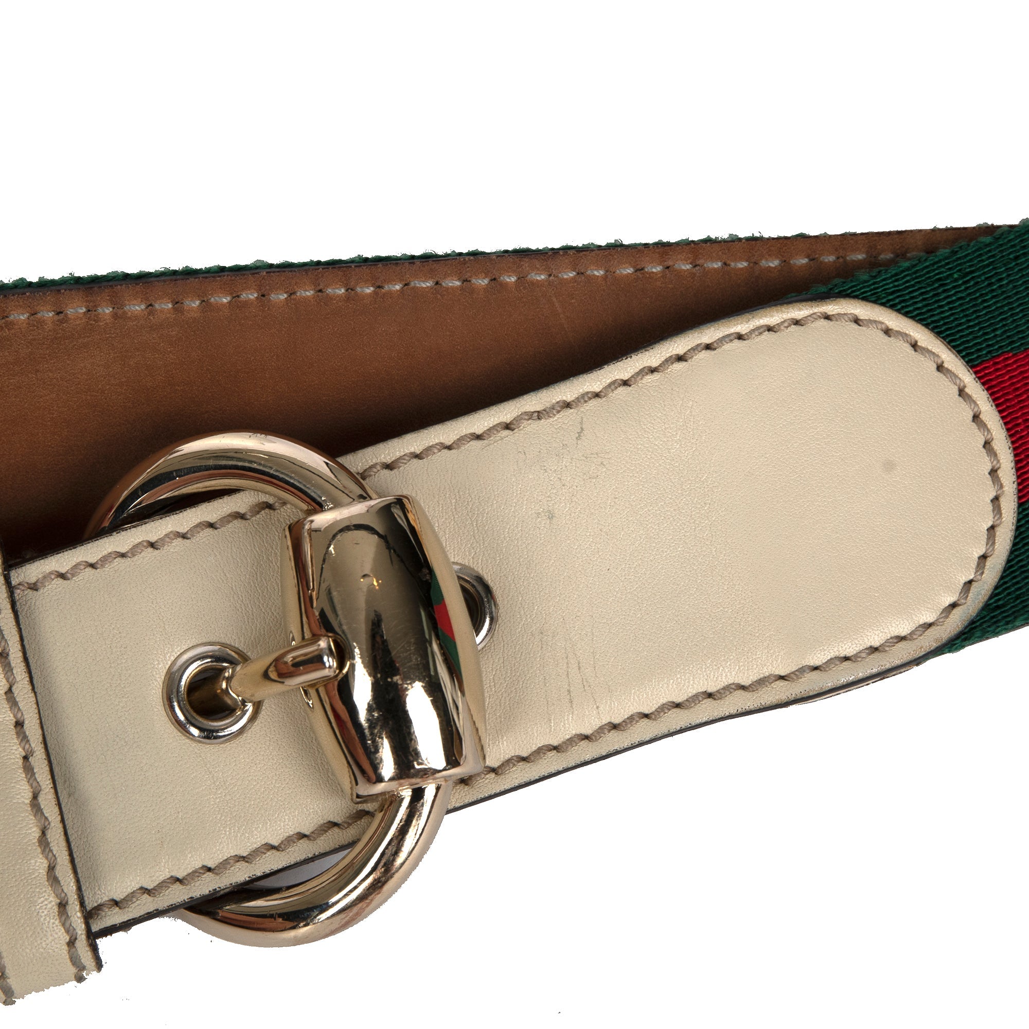 Gucci Web Belt with Horsebit Buckle