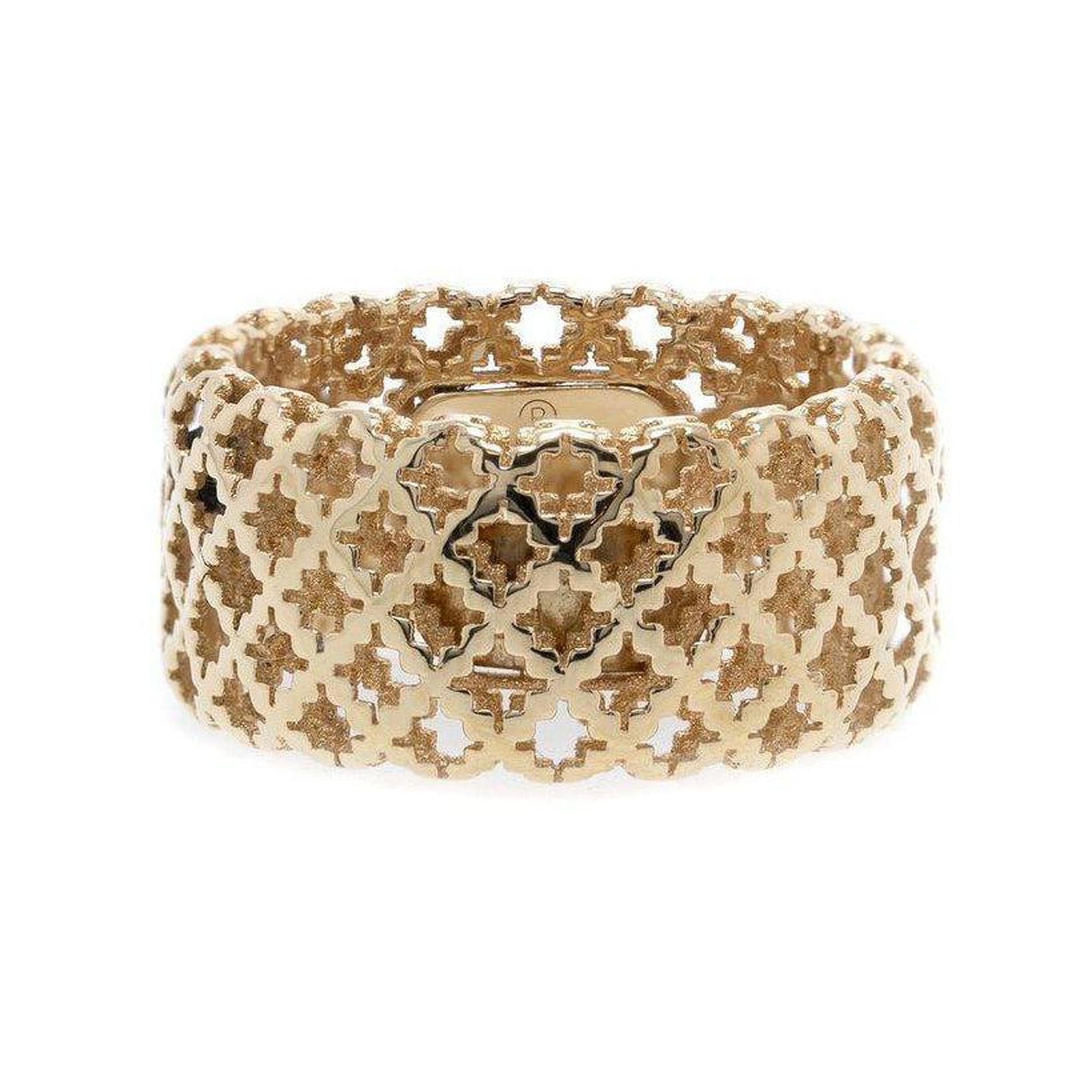 Gucci Wide Diamantissima Band Ring