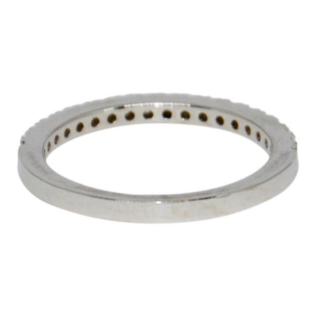 Half-Circle Diamond Wedding Band Ring