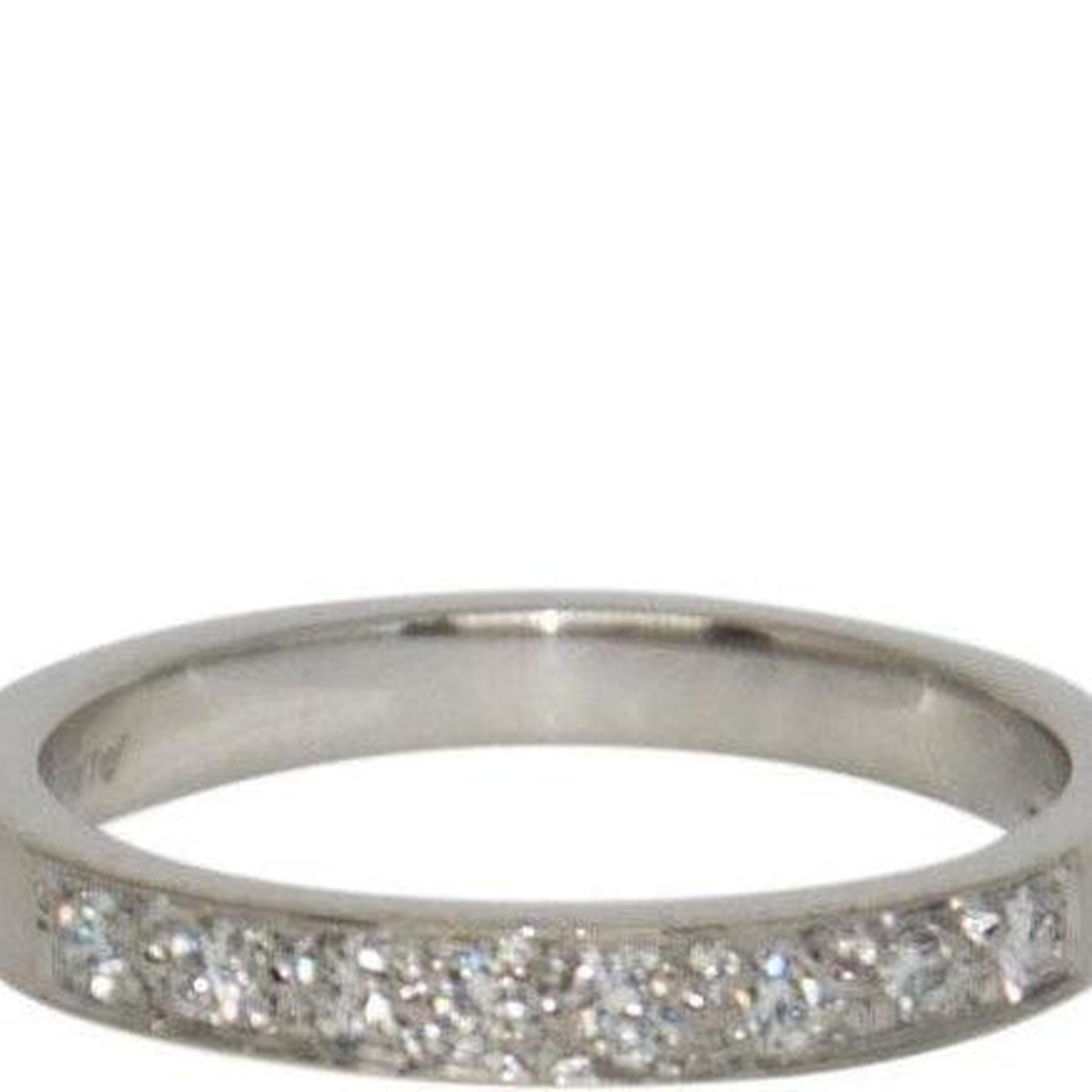 Half-Circle Diamond Wedding Band Ring