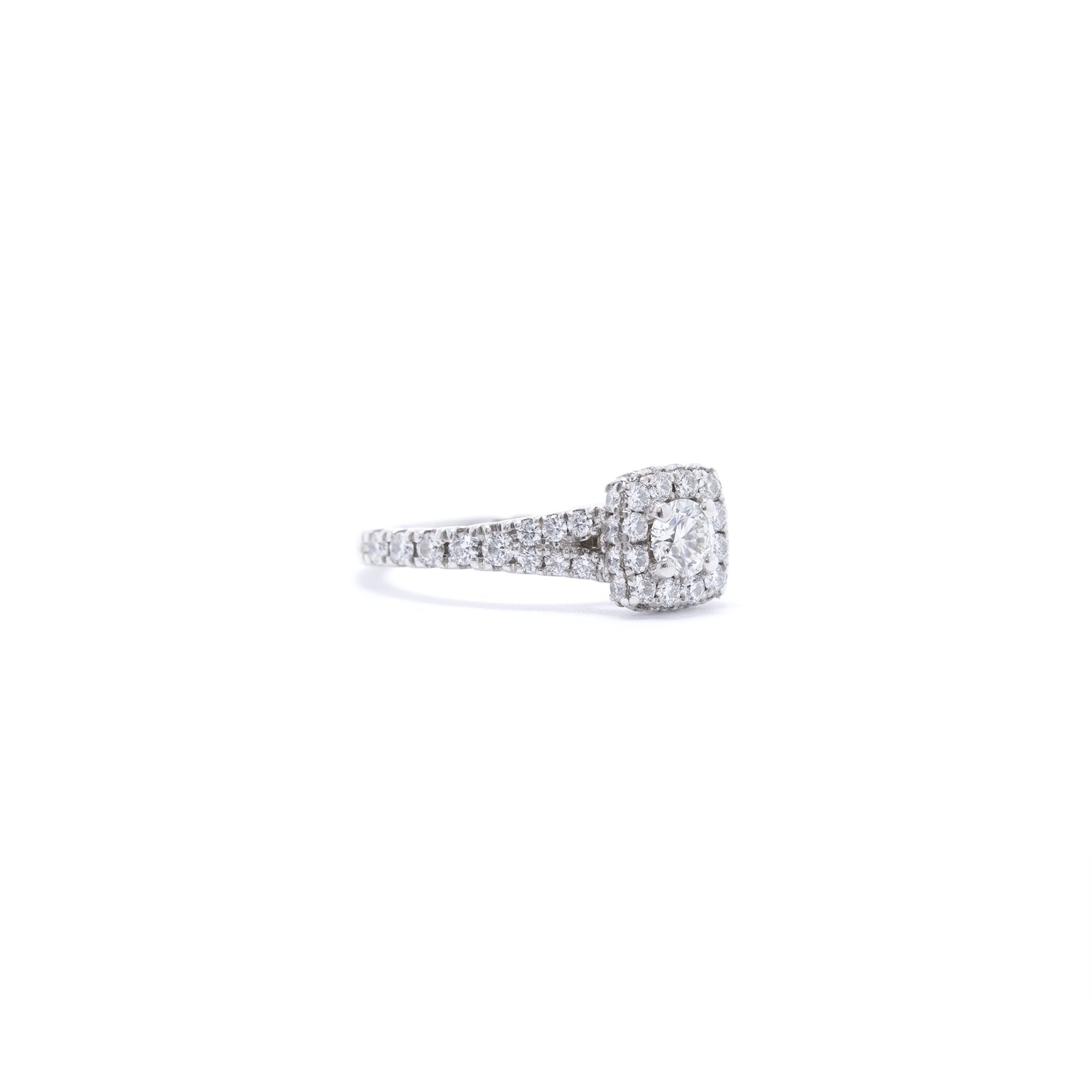 Halo Design Diamond Engagement Ring