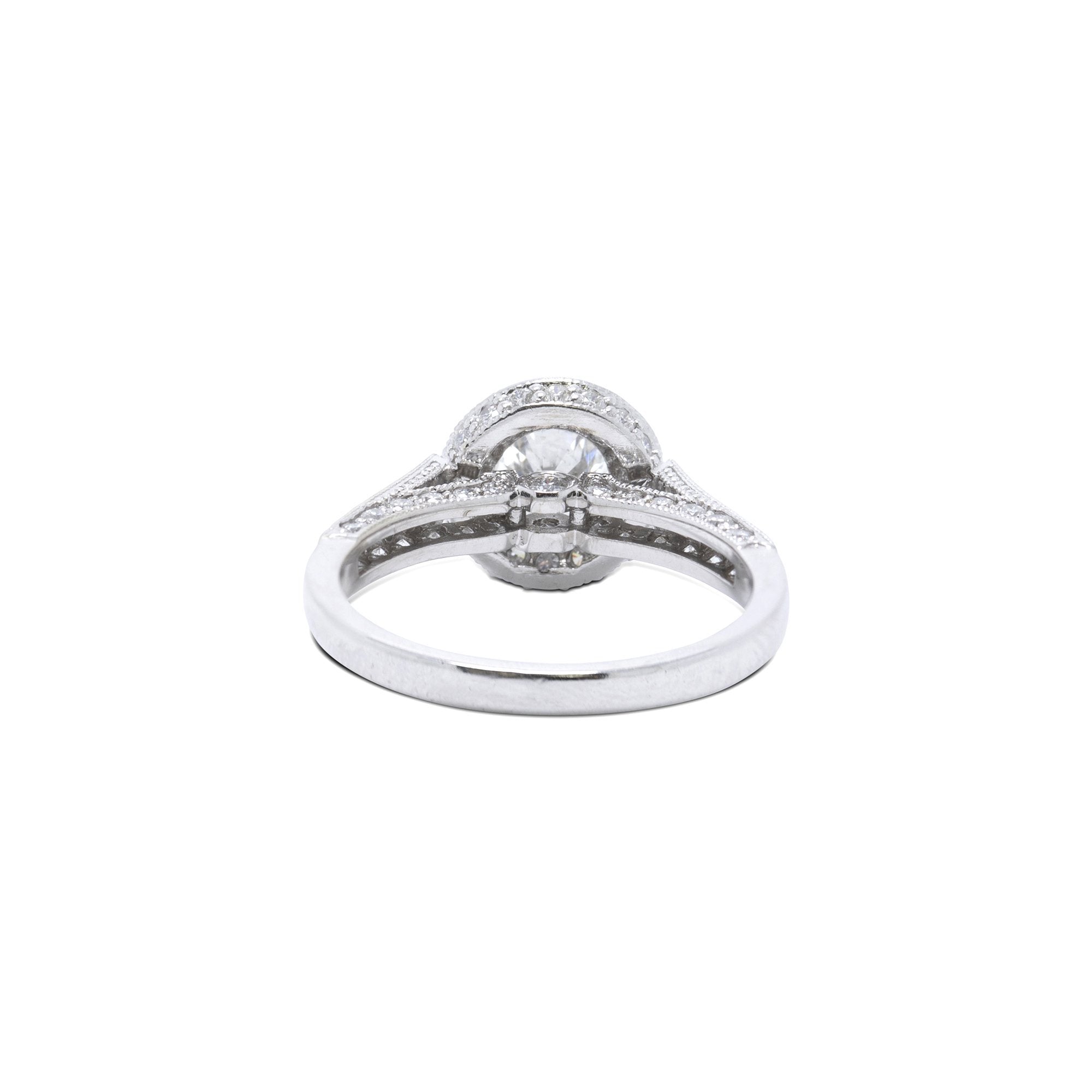Halo Design Diamond Engagement Ring
