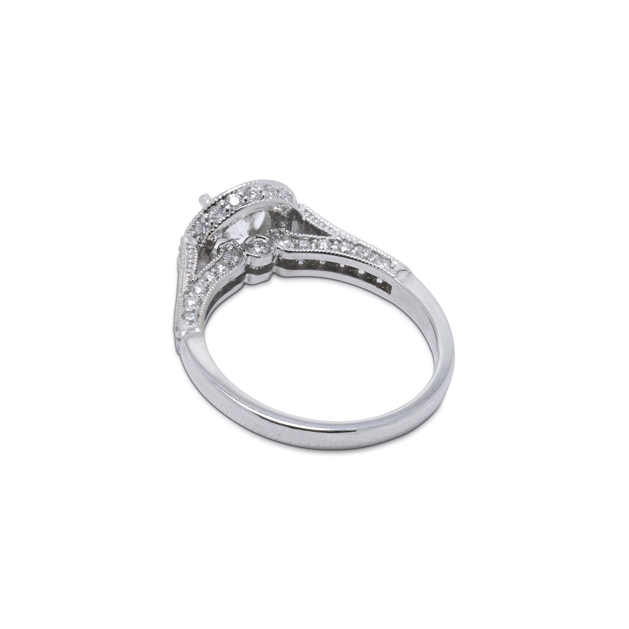 Halo Design Diamond Engagement Ring