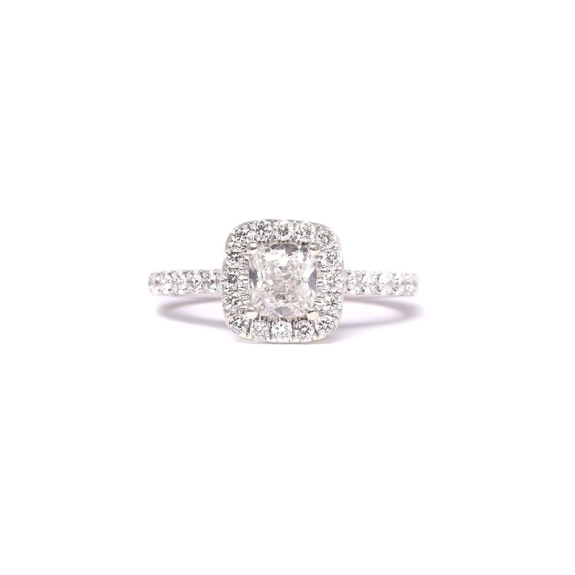 Halo Design Diamond Engagement Ring