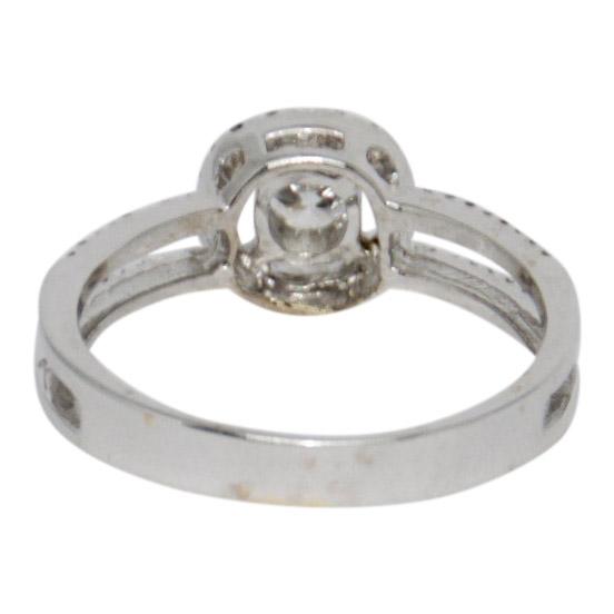 Halo Diamond Engagement Ring