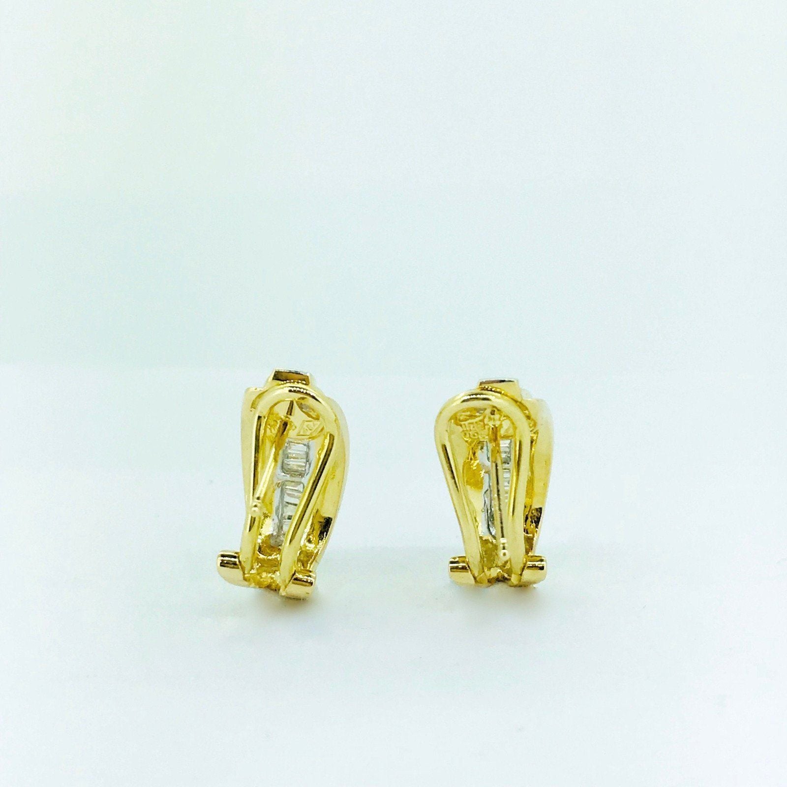 Hand Assembled Diamond Earrings