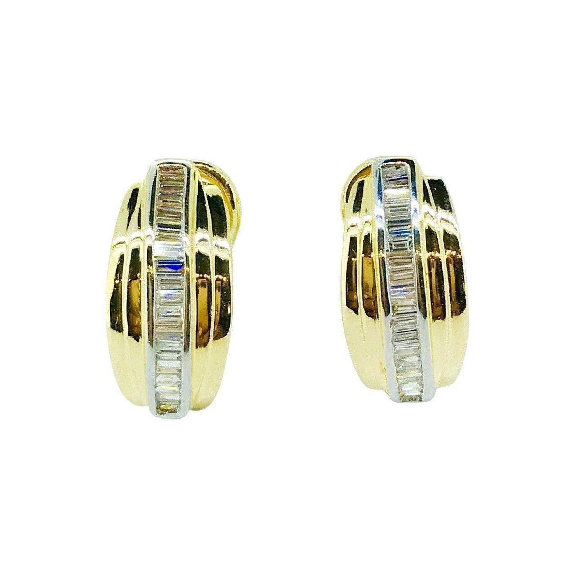 Hand Assembled Diamond Earrings