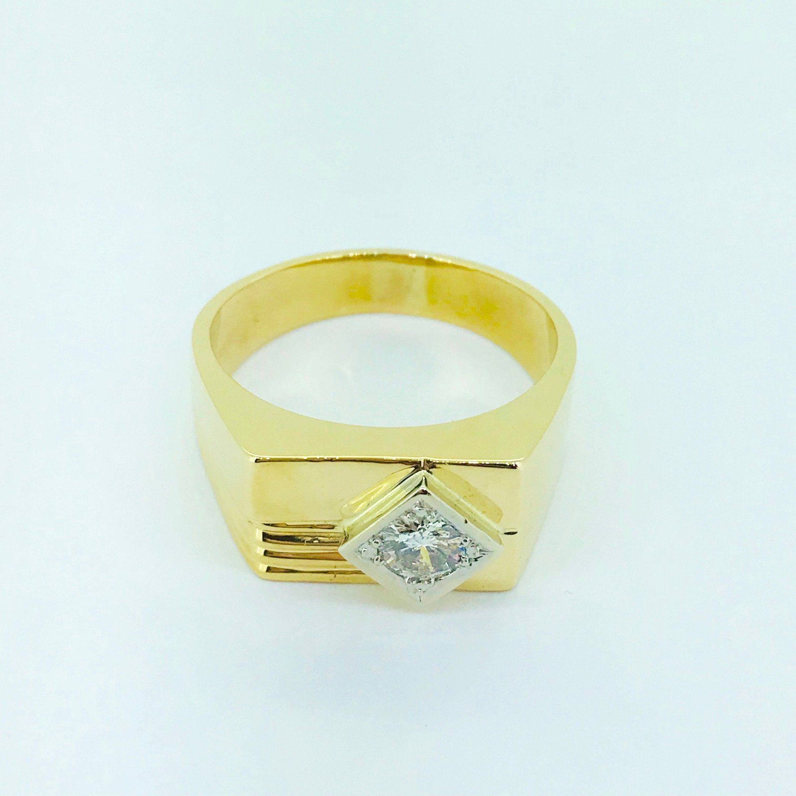 Hand Assembled Diamond Ring