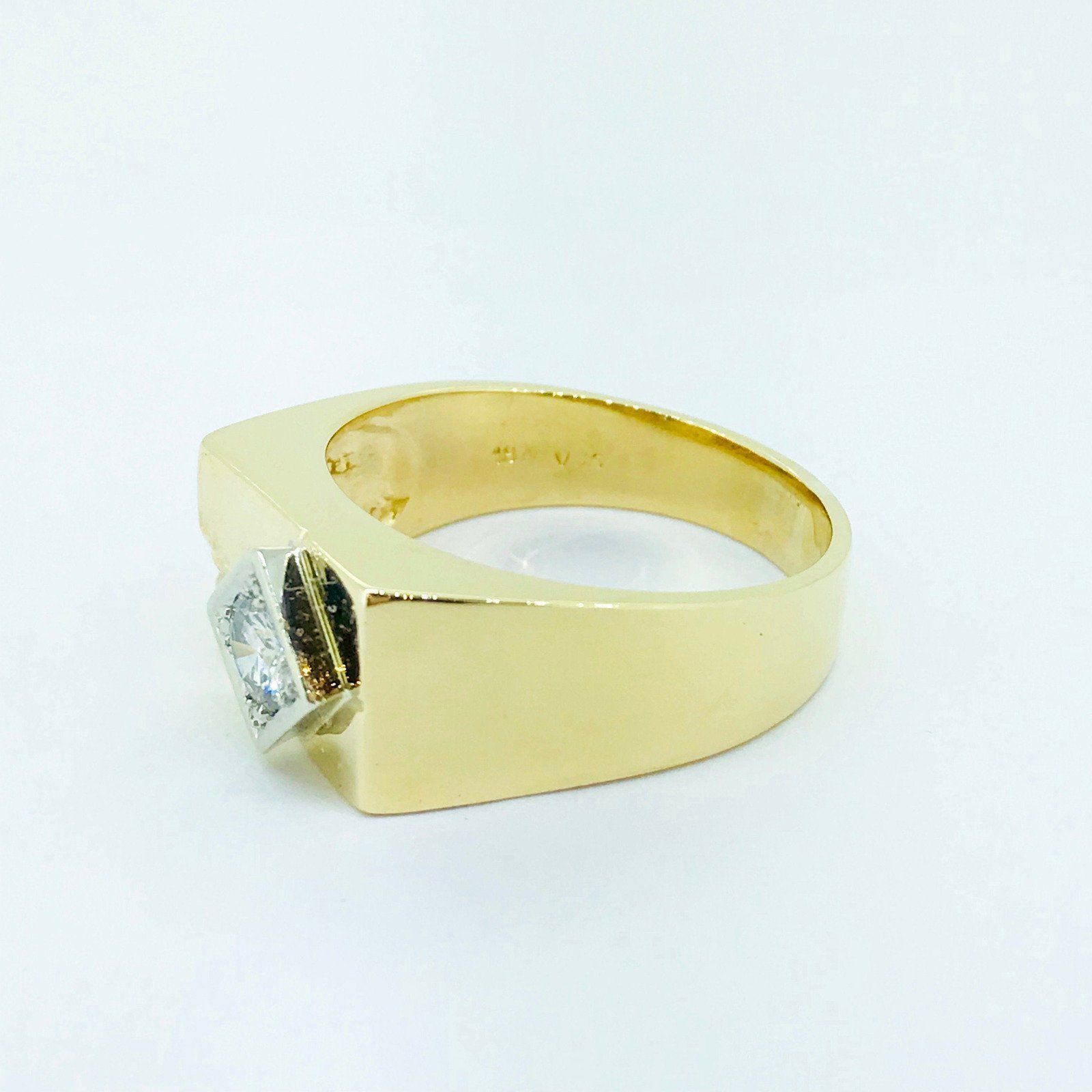 Hand Assembled Diamond Ring
