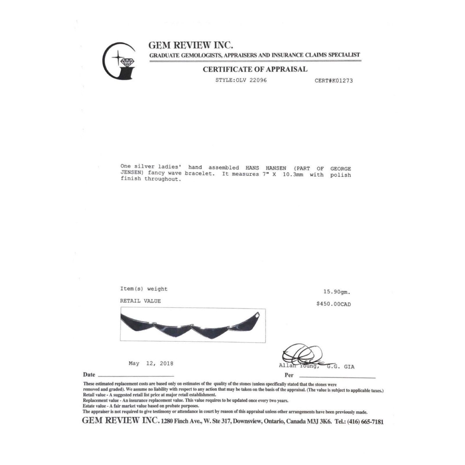 Hans Hansen Bracelet