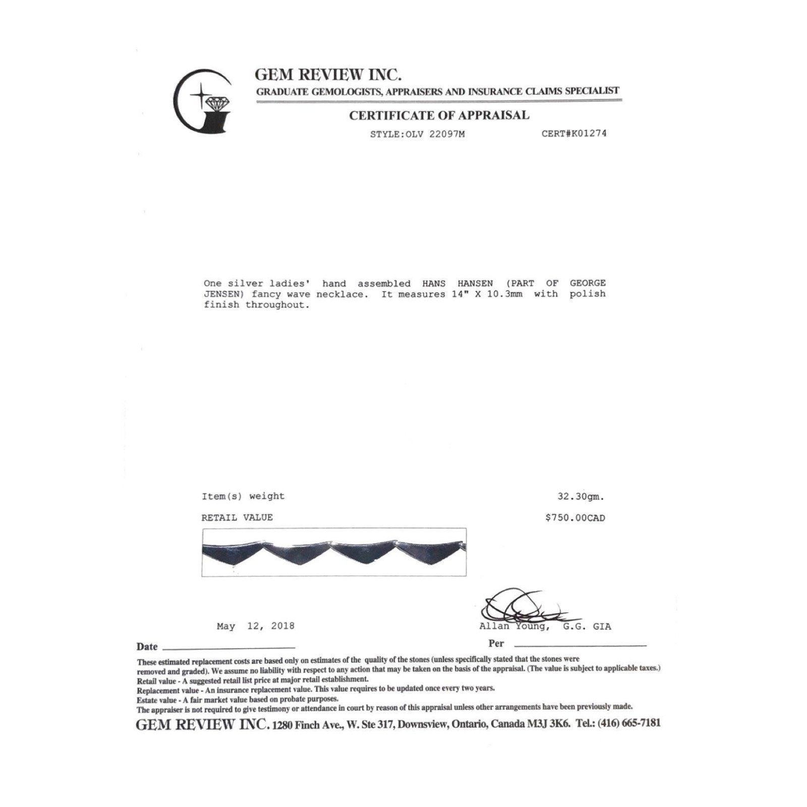 Hans Hansen Necklace