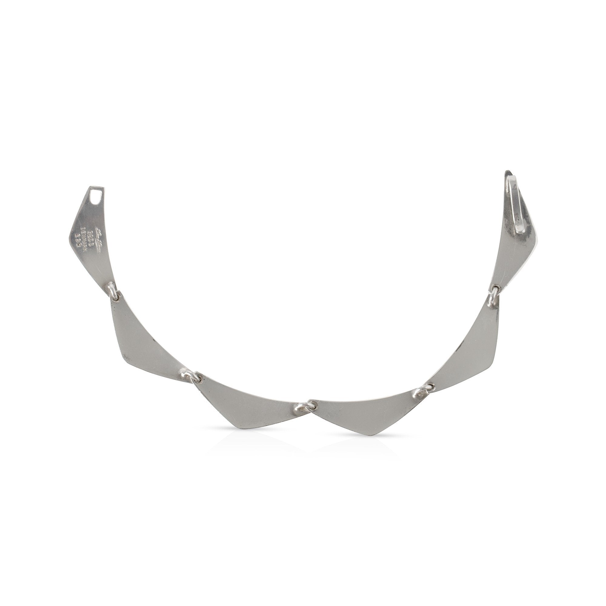 Hans Hansen Vintage No.238 Peak Sterling Silver Bracelet