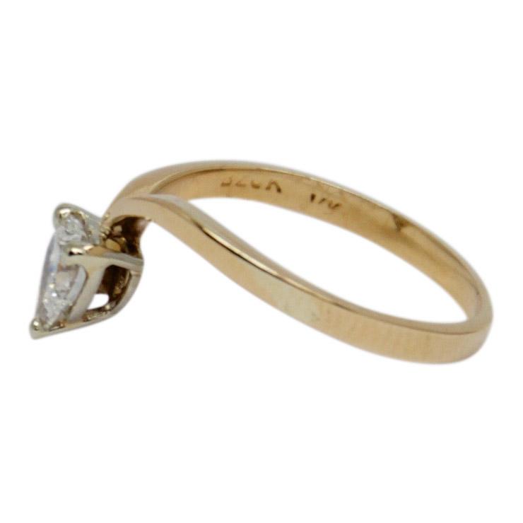 Heart Shaped Diamond Solitaire Ring