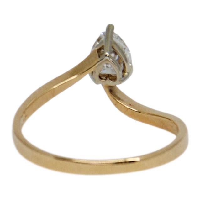 Heart Shaped Diamond Solitaire Ring