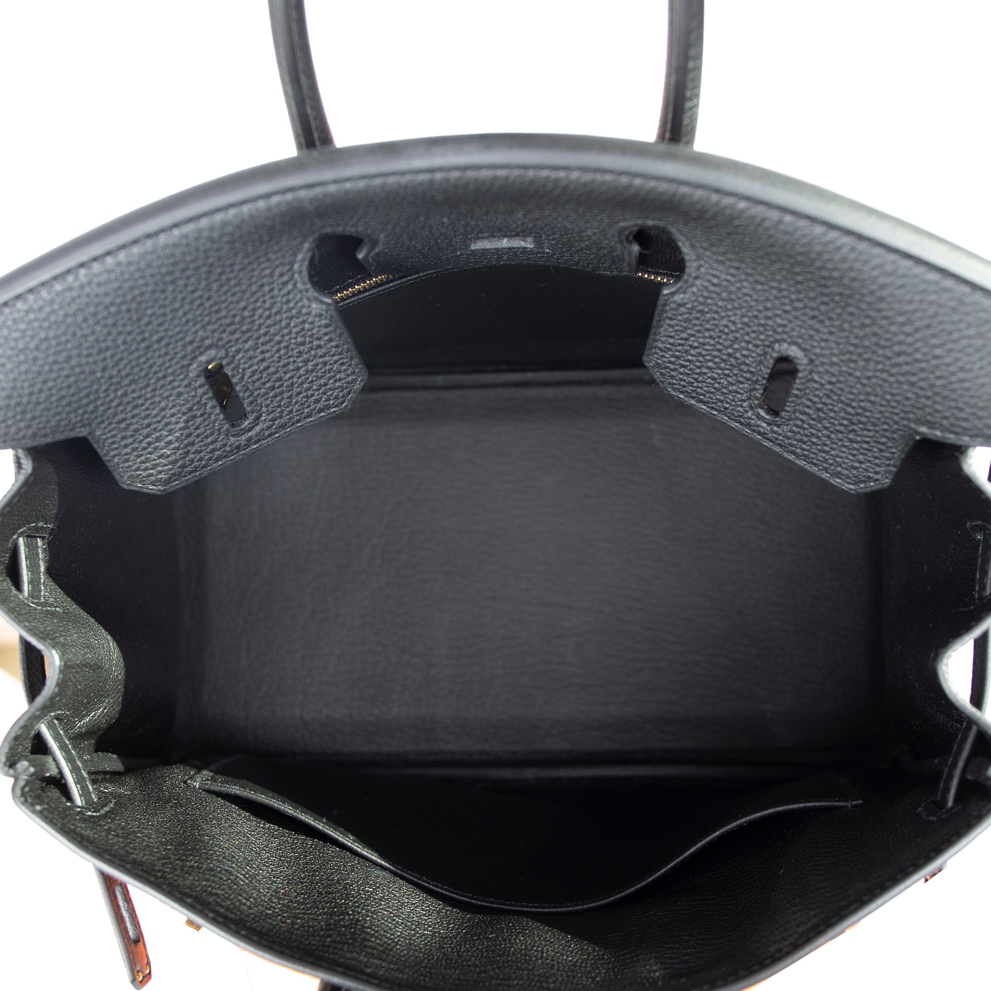 Hermes 2020 Black Togo Birkin 25 w/ Box & Receipt