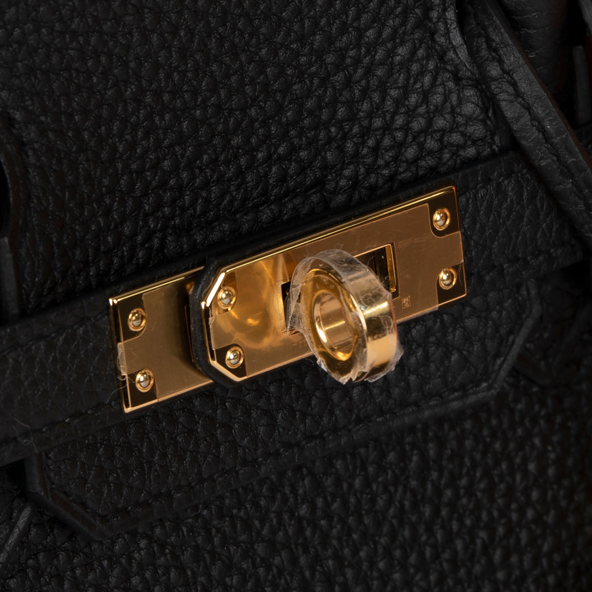 Hermes 2020 Black Togo Birkin 25 w/ Box & Receipt