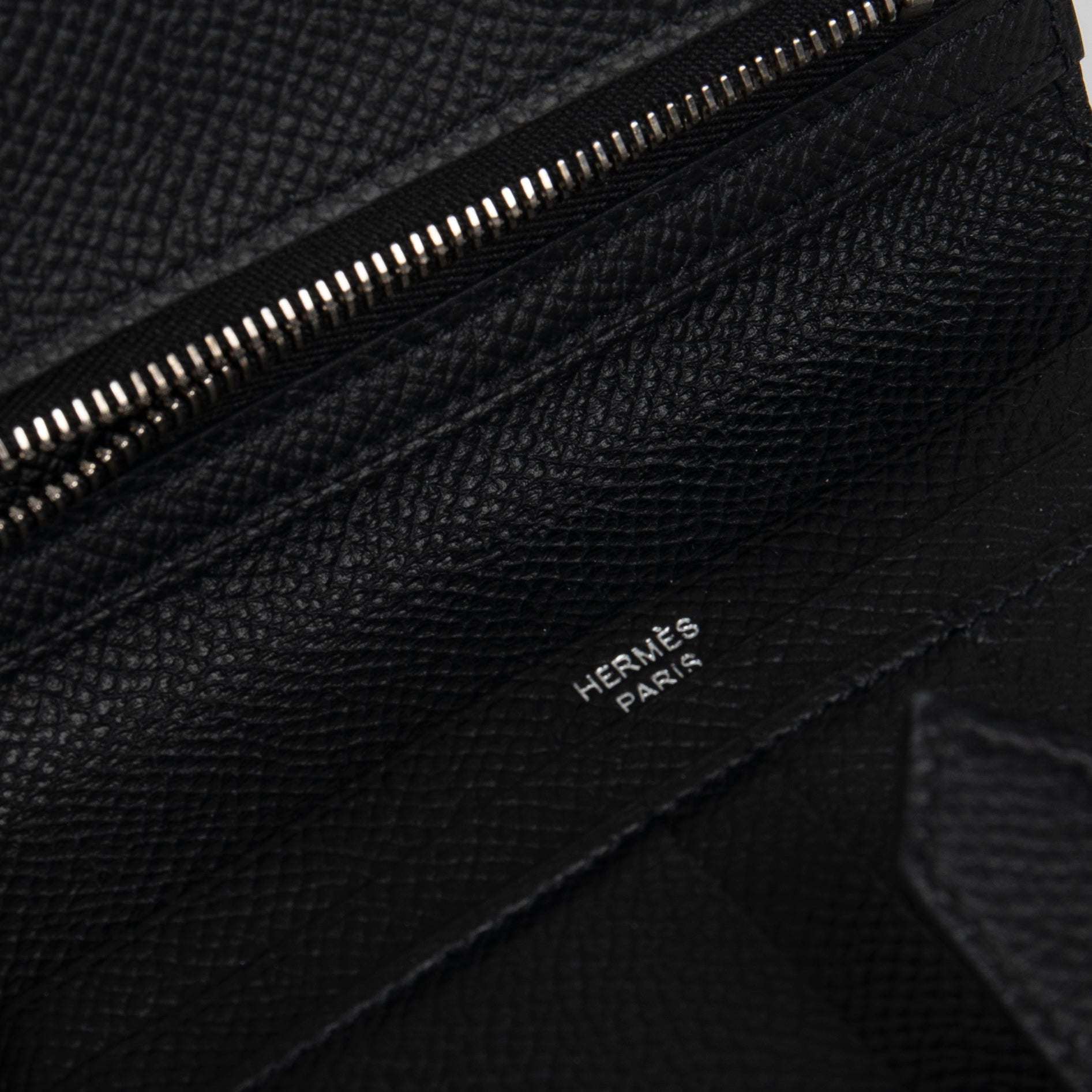 Hermes 2020 Epsom Leather Bearn Compact Wallet