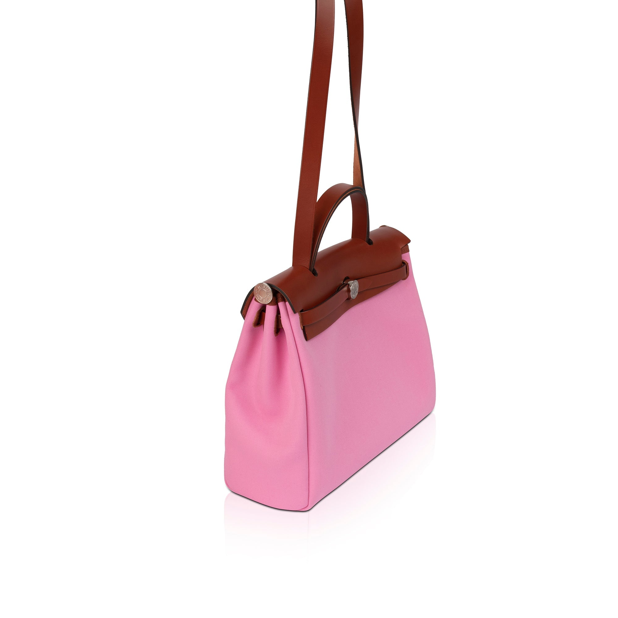 Hermes 2020 Toile Officier & Vache Hunter Herbag Zip Retourne 31 w/ Box & Receipt