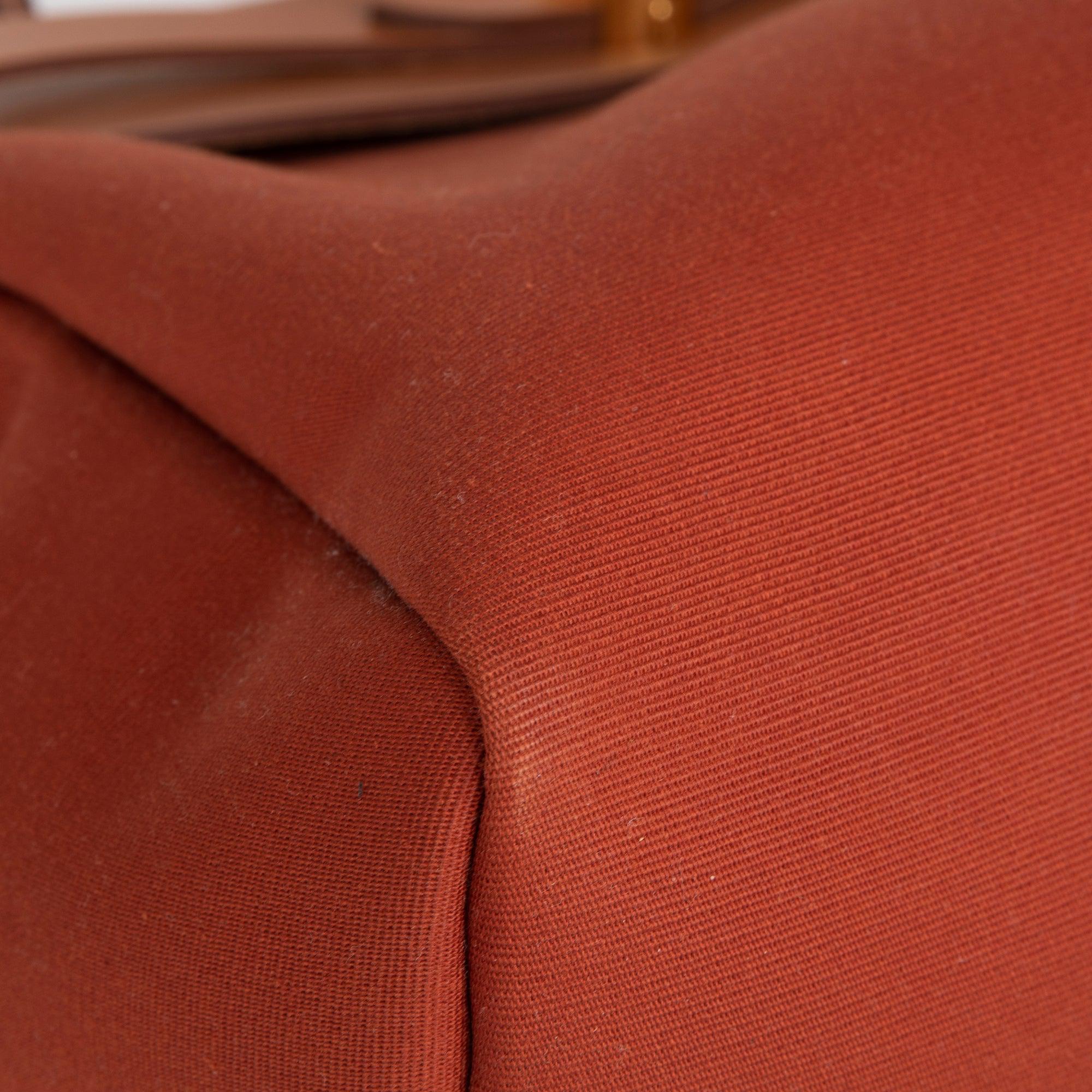 Hermes 2022 Toile Officier Vache Hunter Verso Herbag Zip Retourne 31