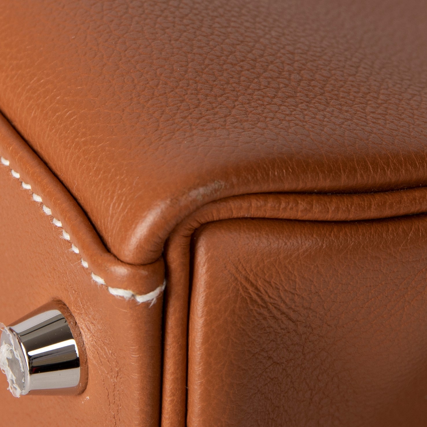 Hermes Barenia Kelly Retourne 32 w/ Wide Kelly Strap & Box