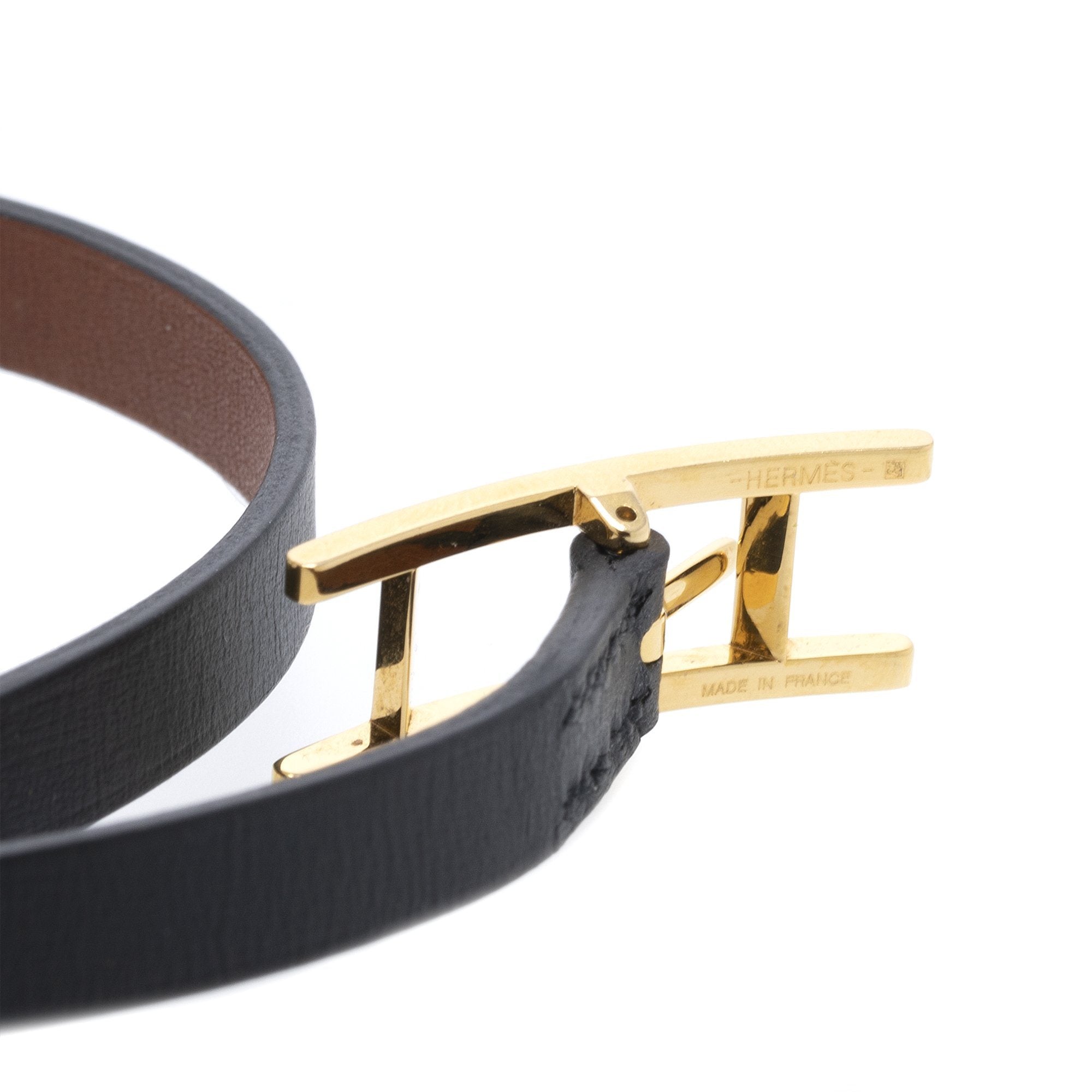 Hermes Behapi Double Tour Bracelet