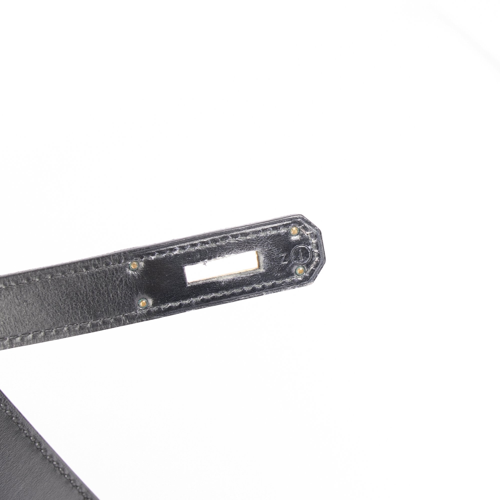 Hermes Black Box Kelly Sellier 32 w/ Box