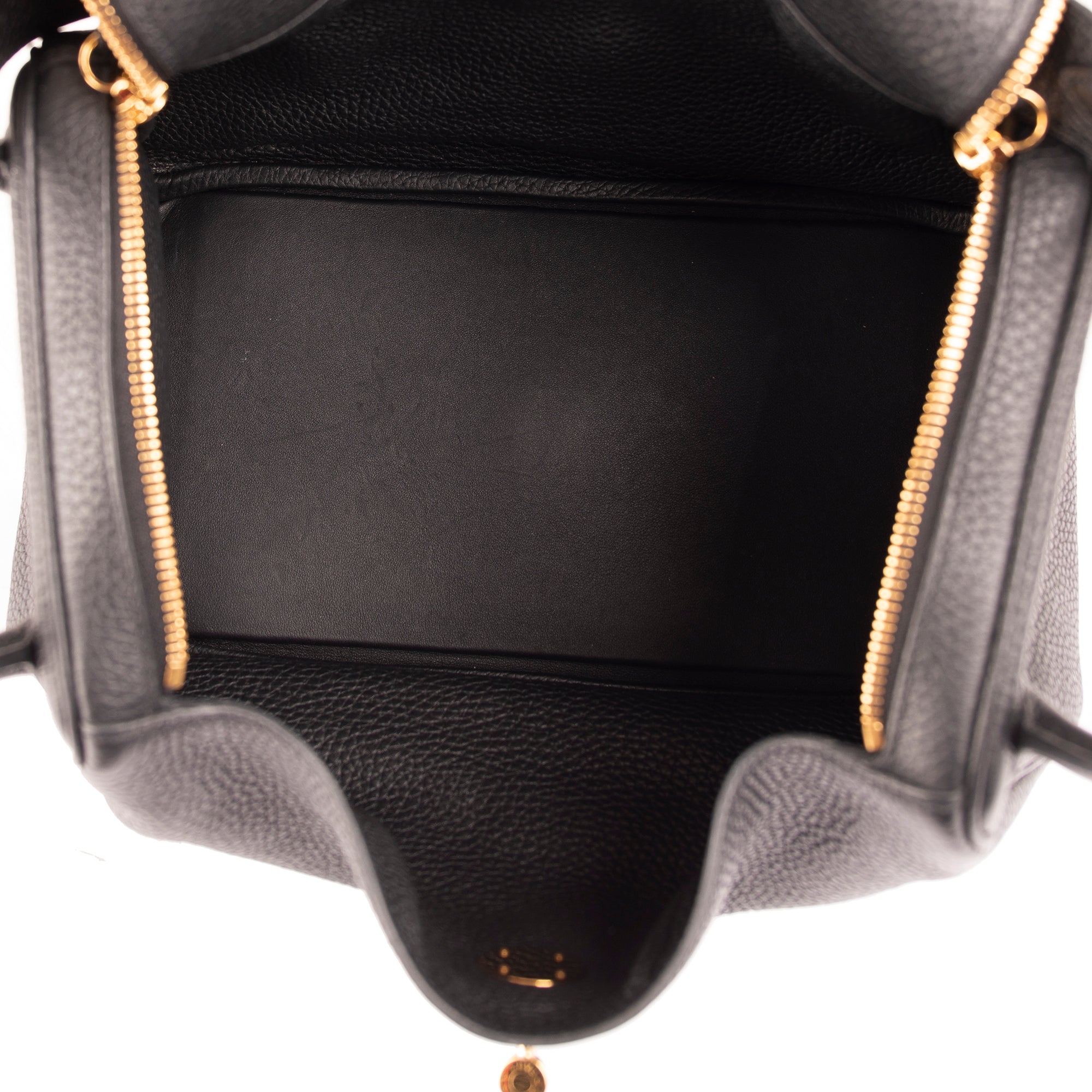 Hermes Black Clemence Lindy 30