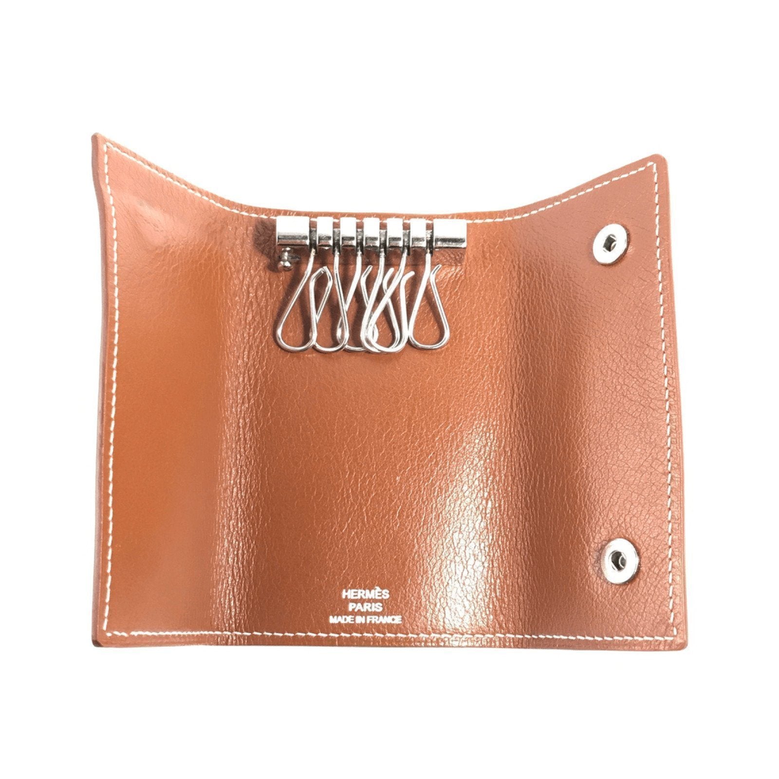 Hermes Brown Keyholder Wallet