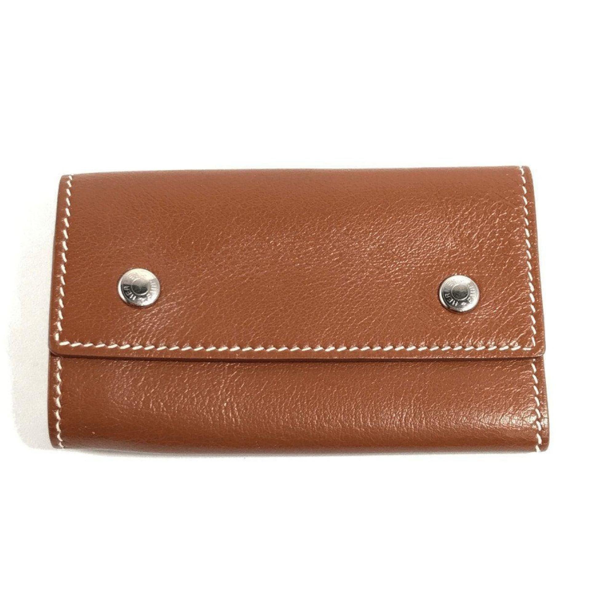 Hermes Brown Keyholder Wallet