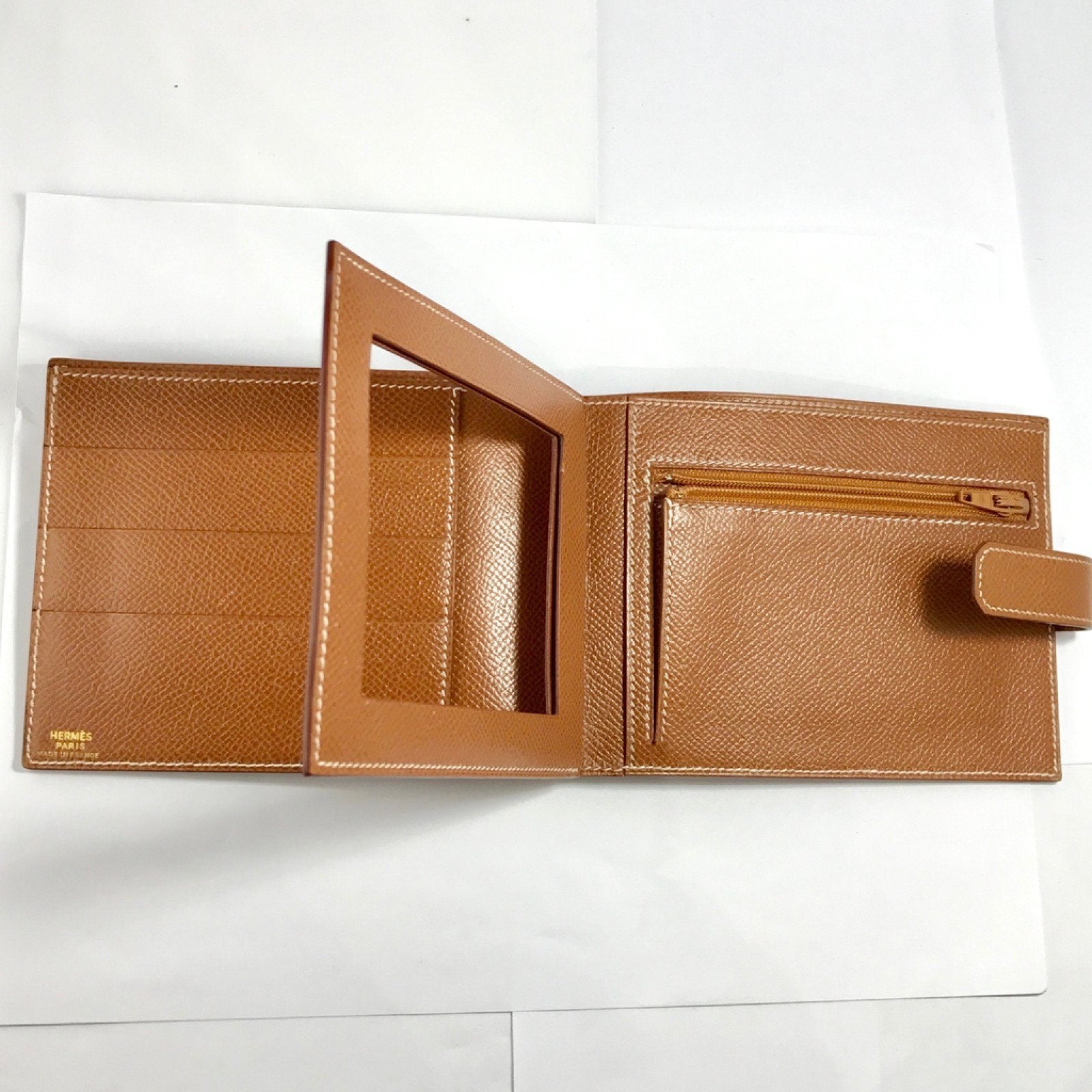 Hermes Brown Photo Wallet