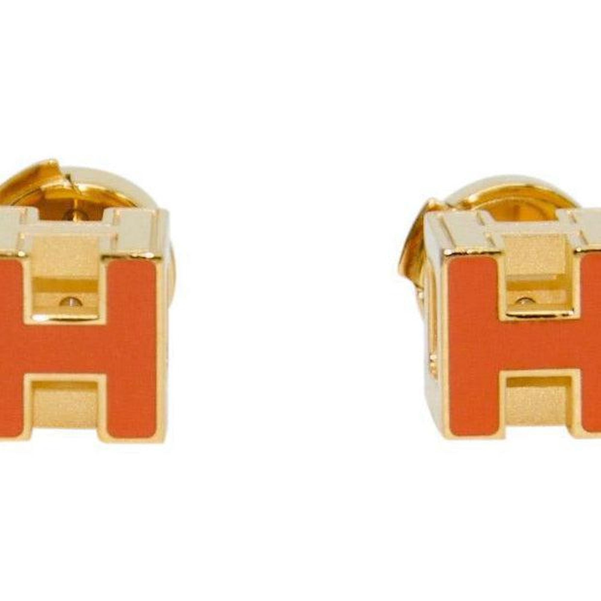Hermes Cage H Earrings