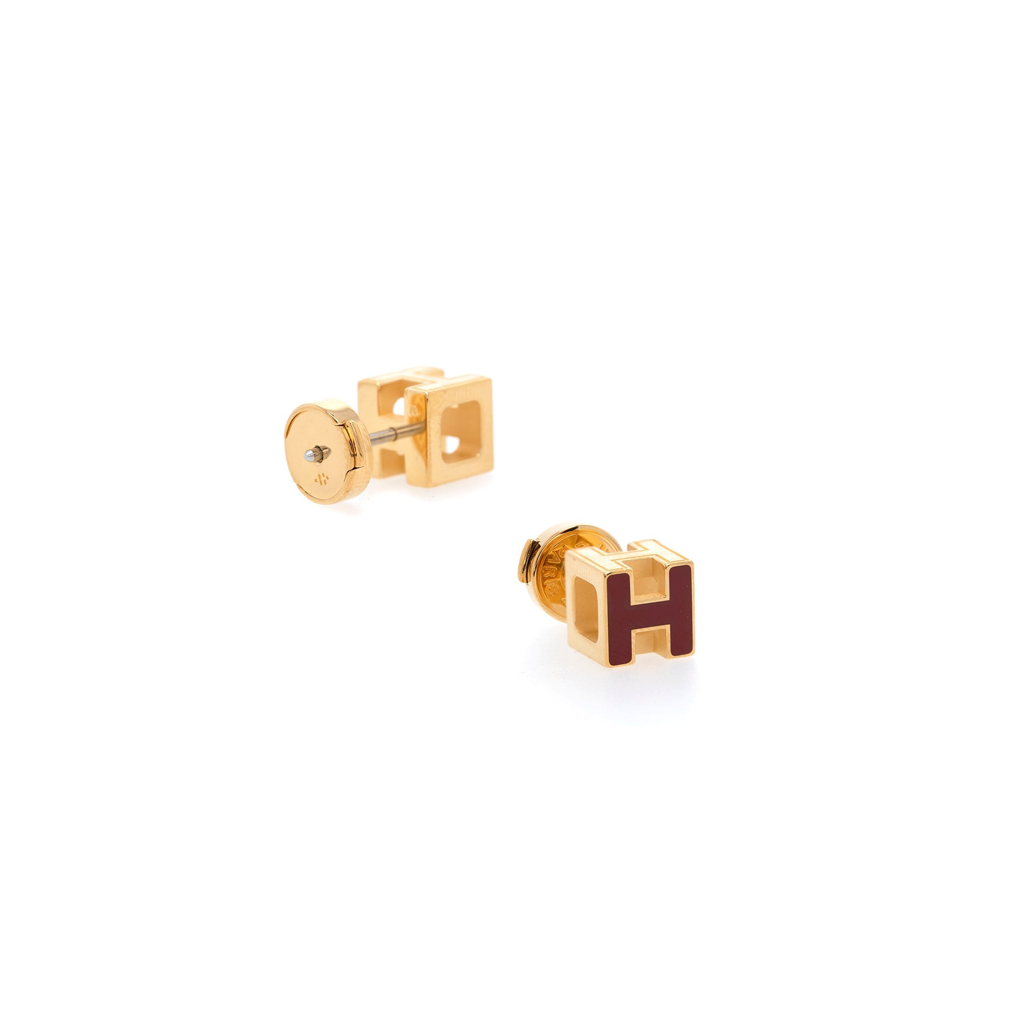 Hermes Cage d'H Earrings