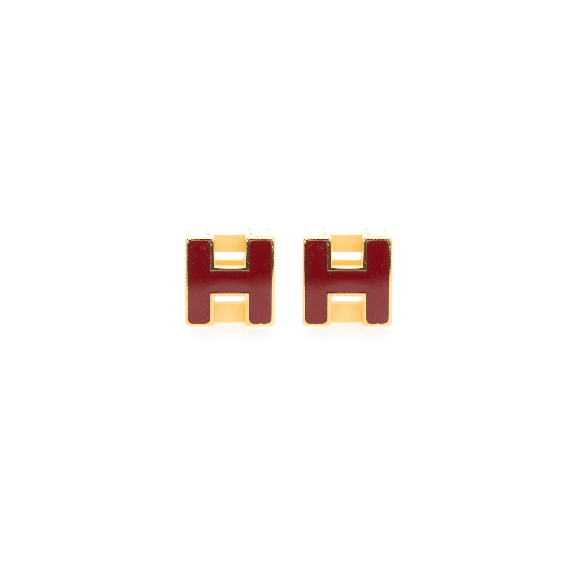 Hermes Cage d'H Earrings