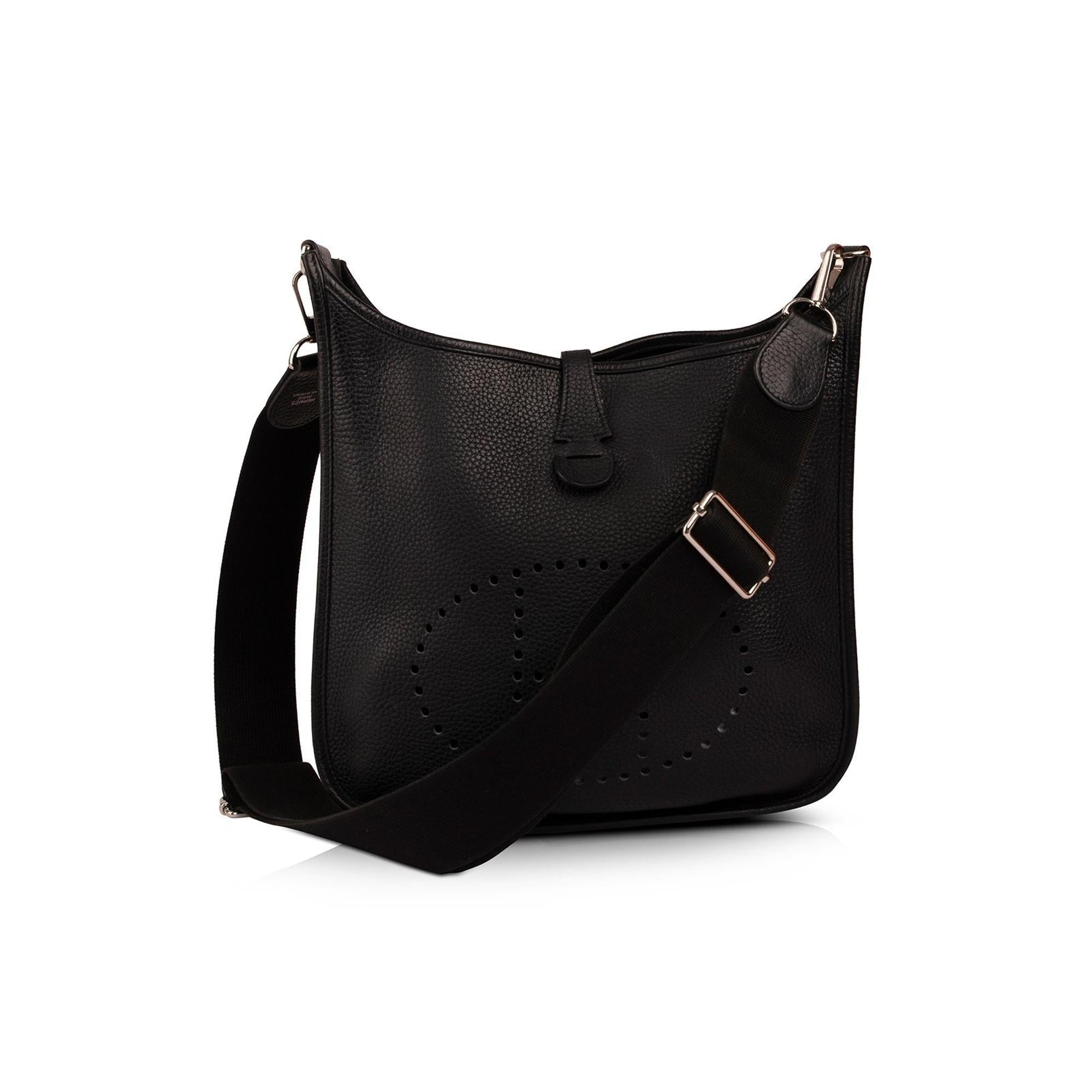 Hermes Clemence Evelyne III 29 Bag w/ Box & Receipt