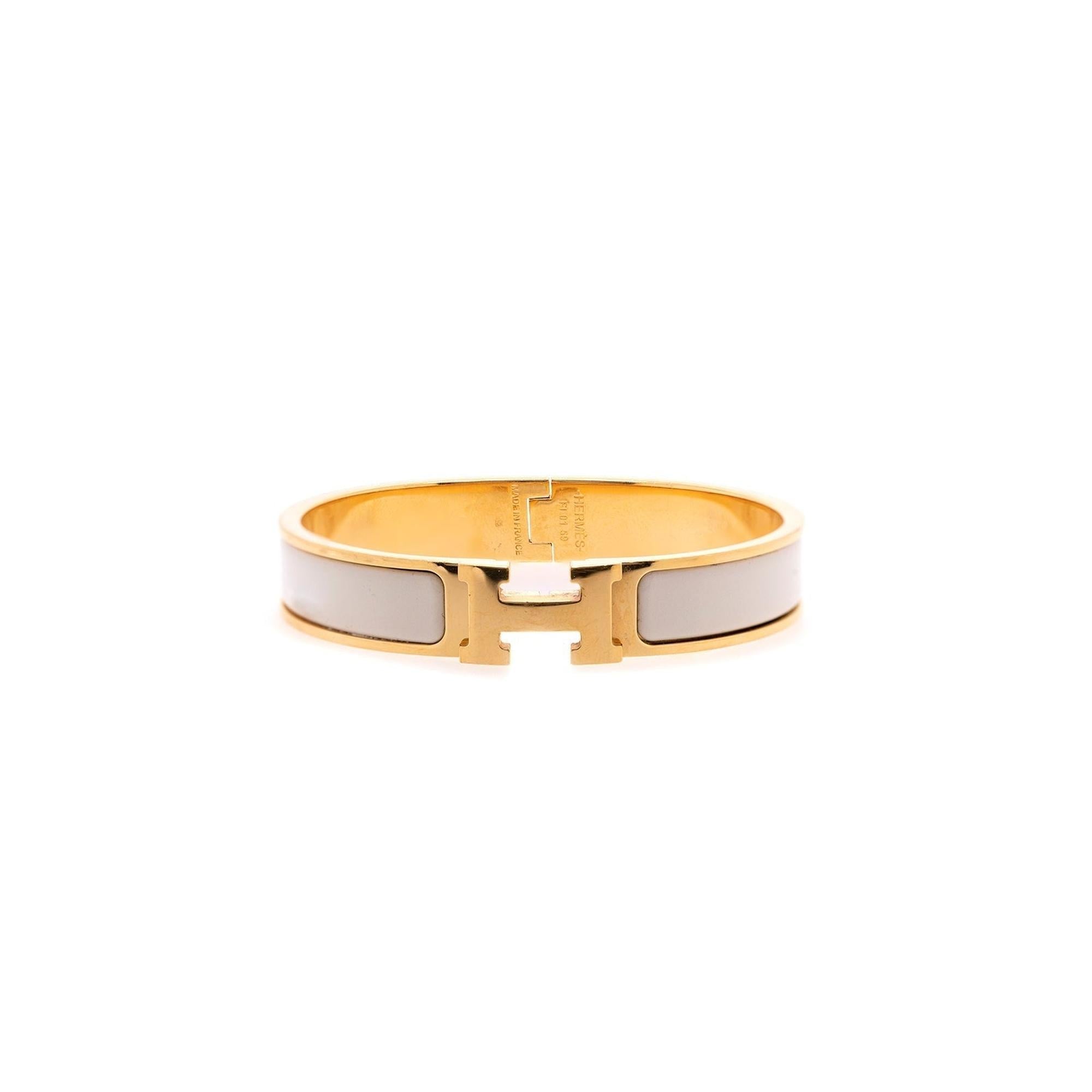 Hermes Clic H Bracelet w/ Box