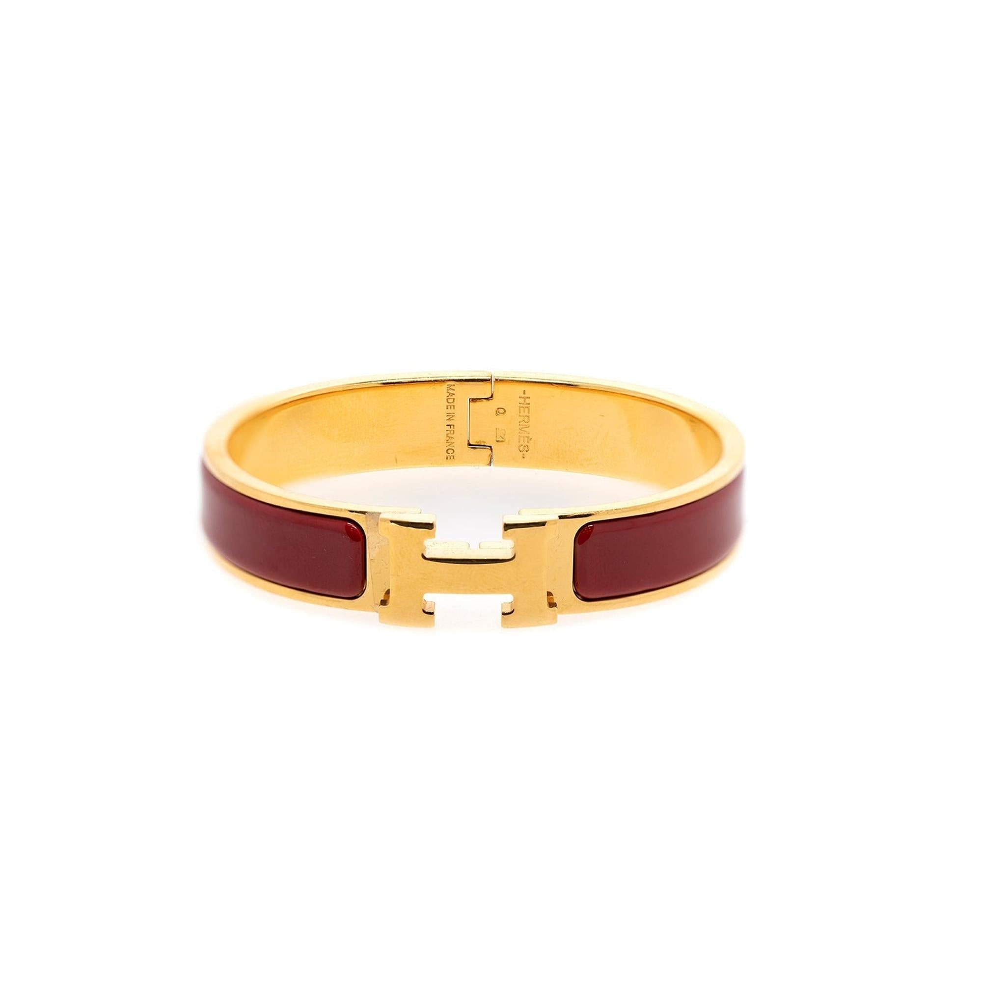 Hermes Clic H Bracelet w/ Box