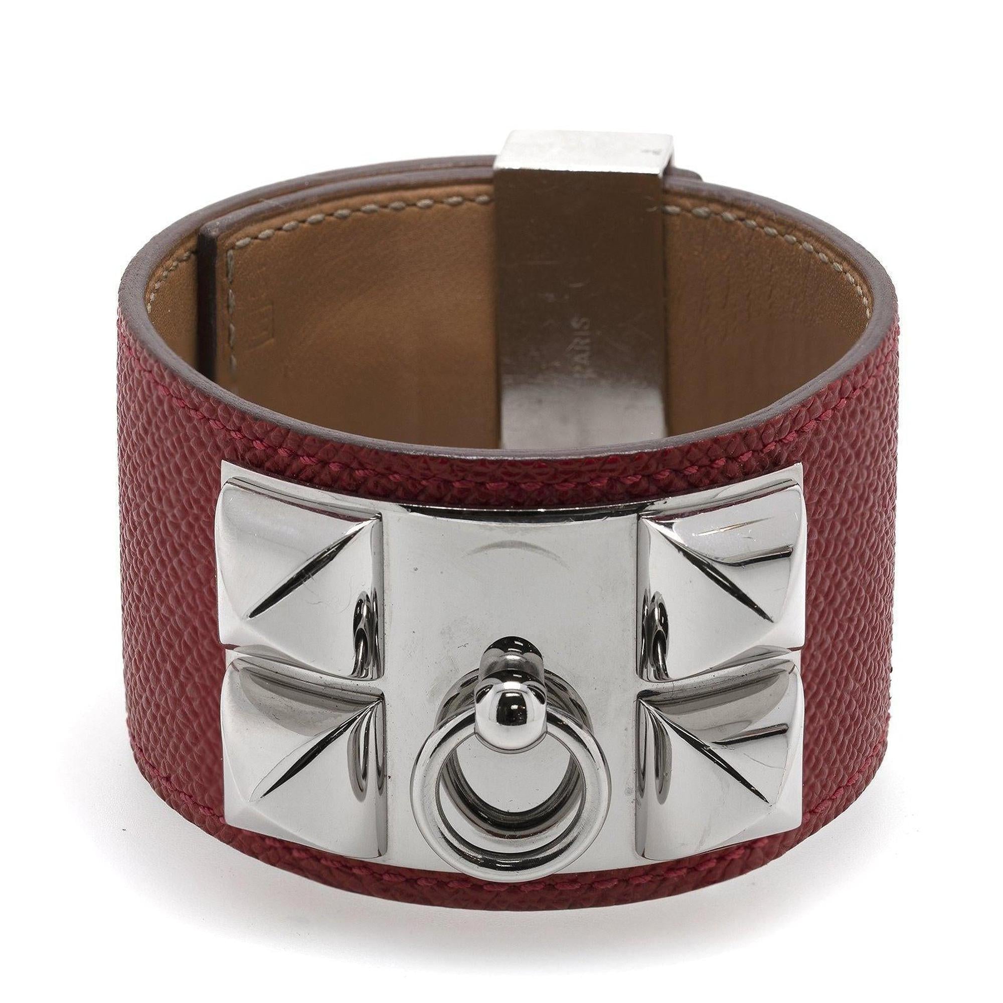 Hermes Collier de Chien Bracelet