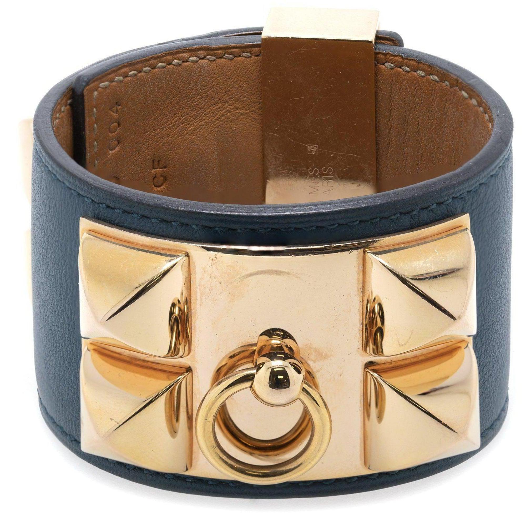 Hermes Collier de Chien Bracelet