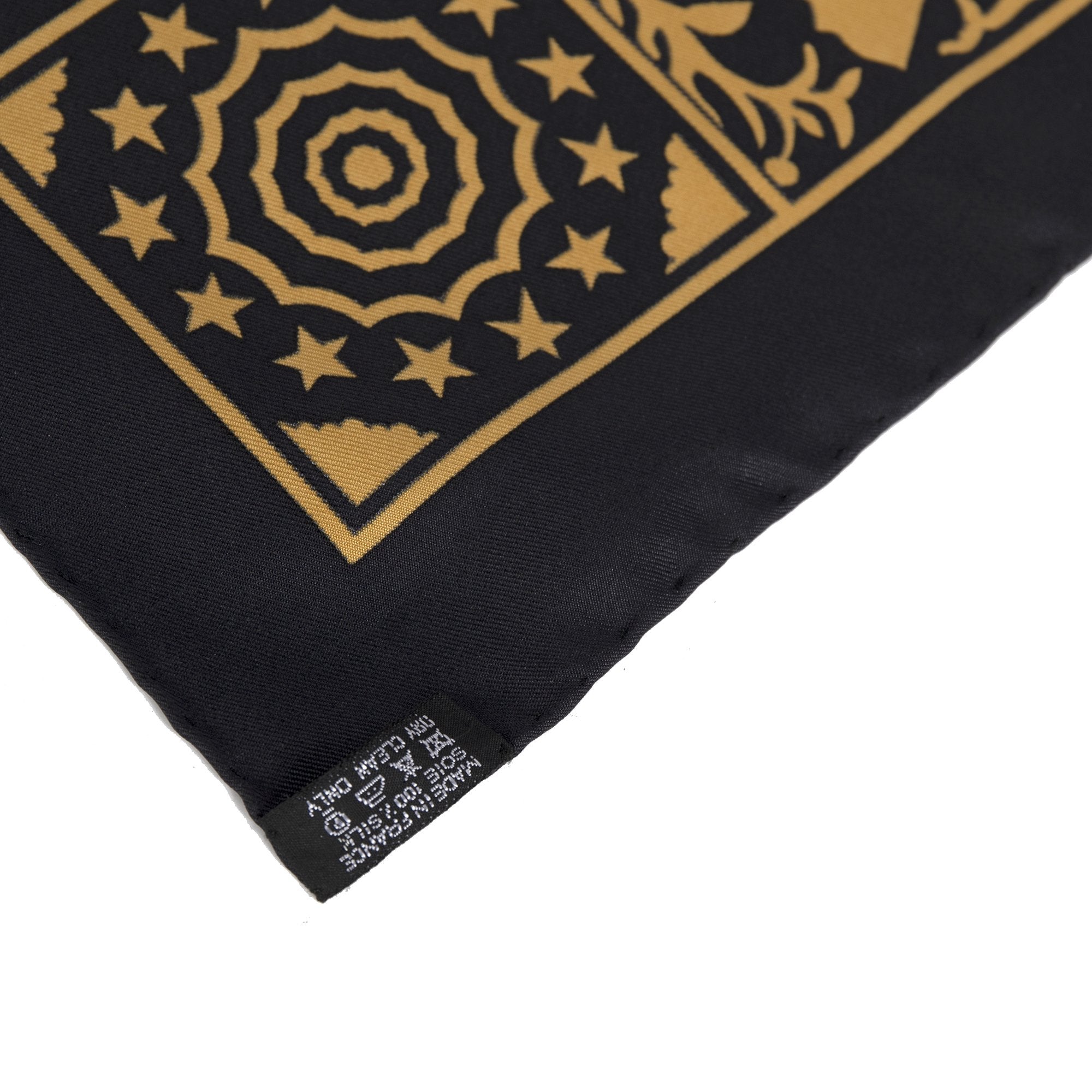 Hermes "Early America" Washington Print Silk Scarf