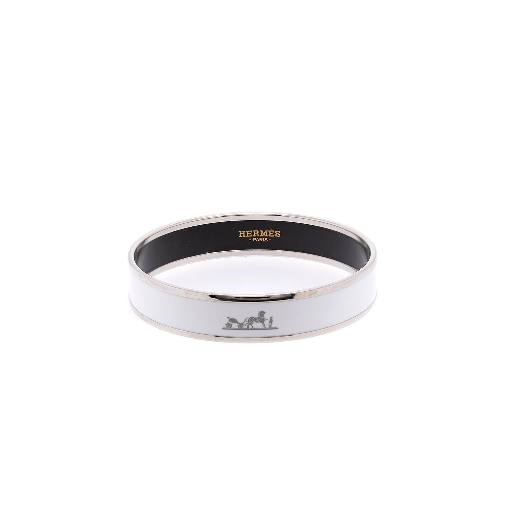 Hermes Enamel Bangle