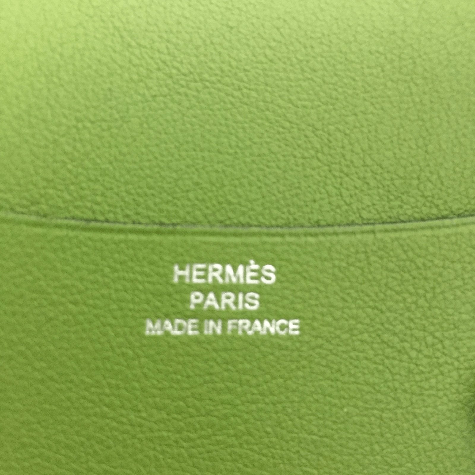 Hermes Green Agenda Jaune Semainier