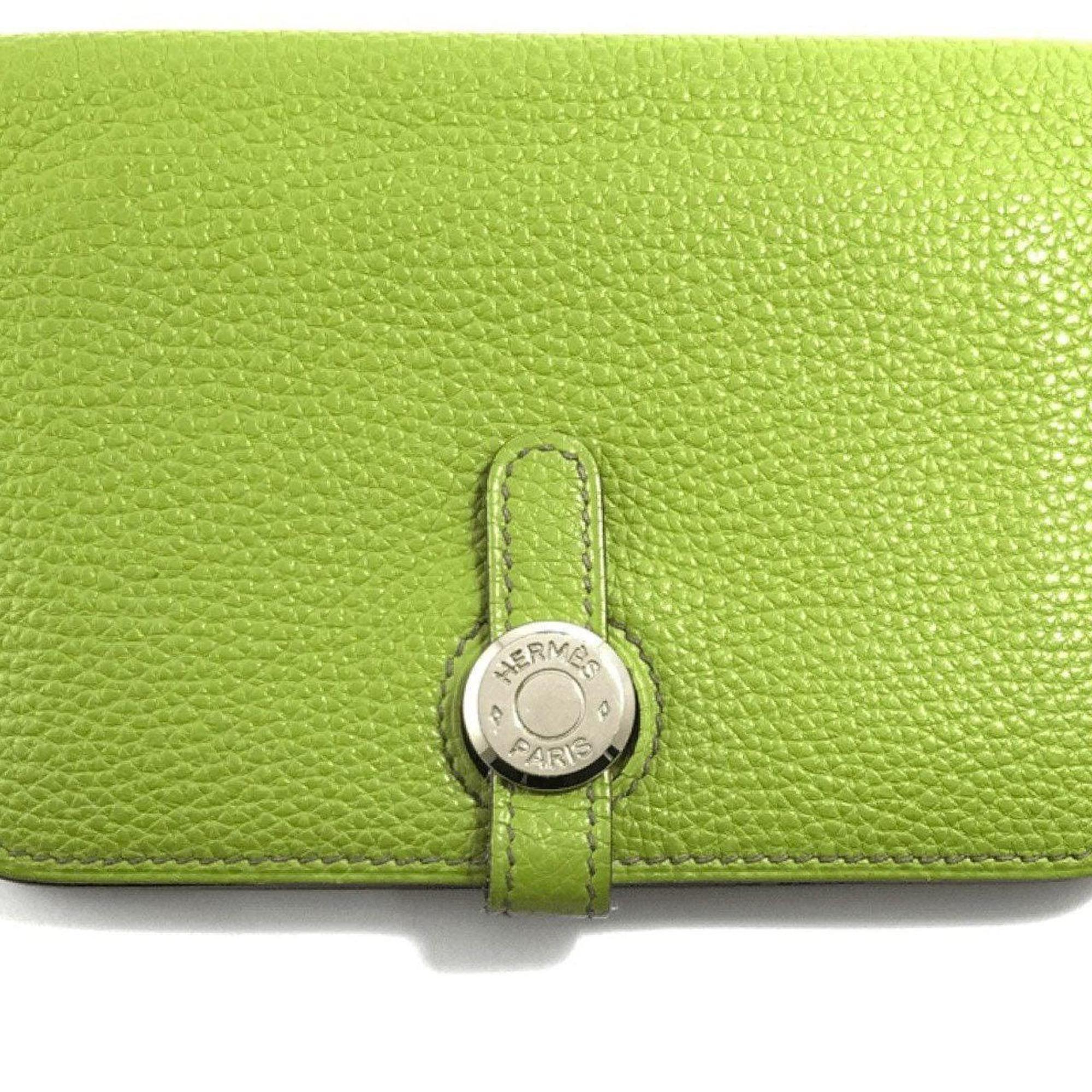 Hermes Green Dogon Wallet