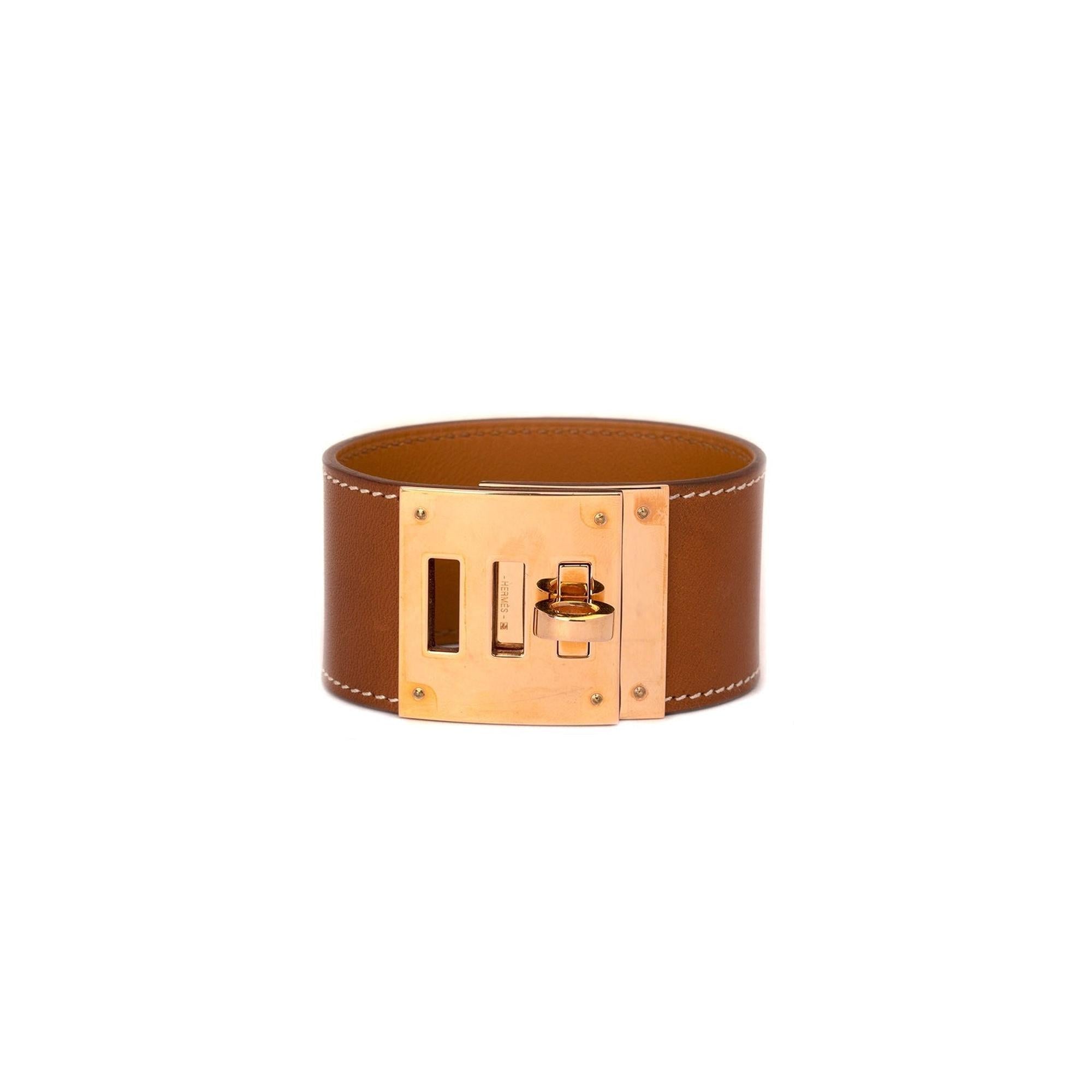 Hermes Kelly Dog Bracelet w/ Box