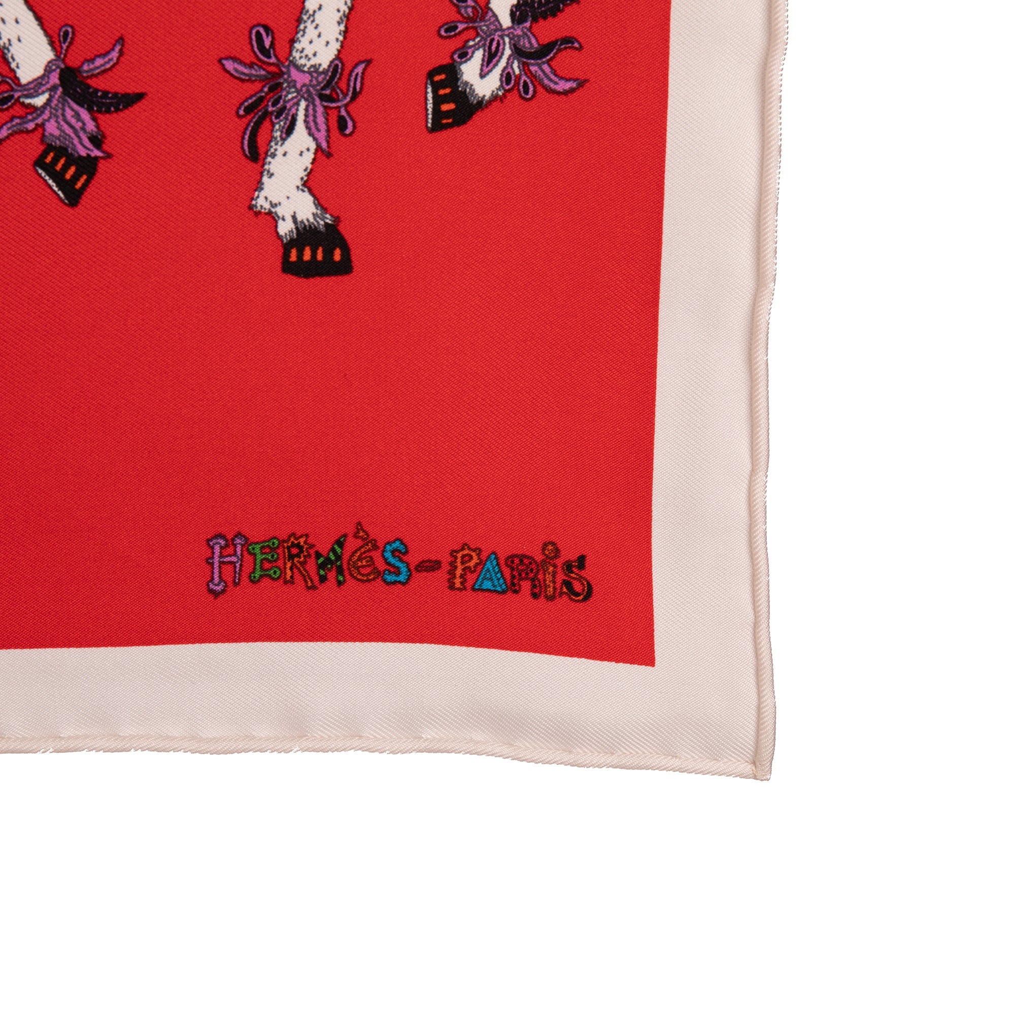 Hermes 'La Folle Parade' Silk Scarf w/ Box