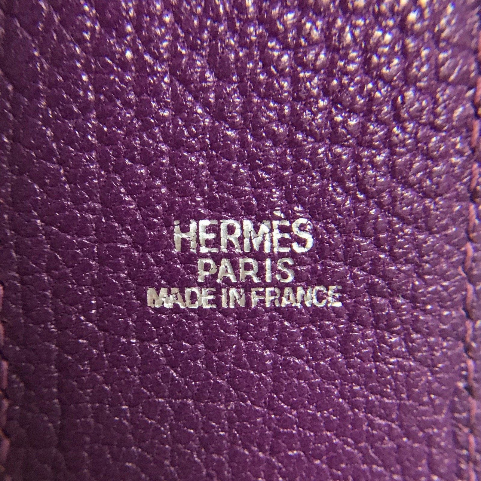 Hermes Leather Money Clip